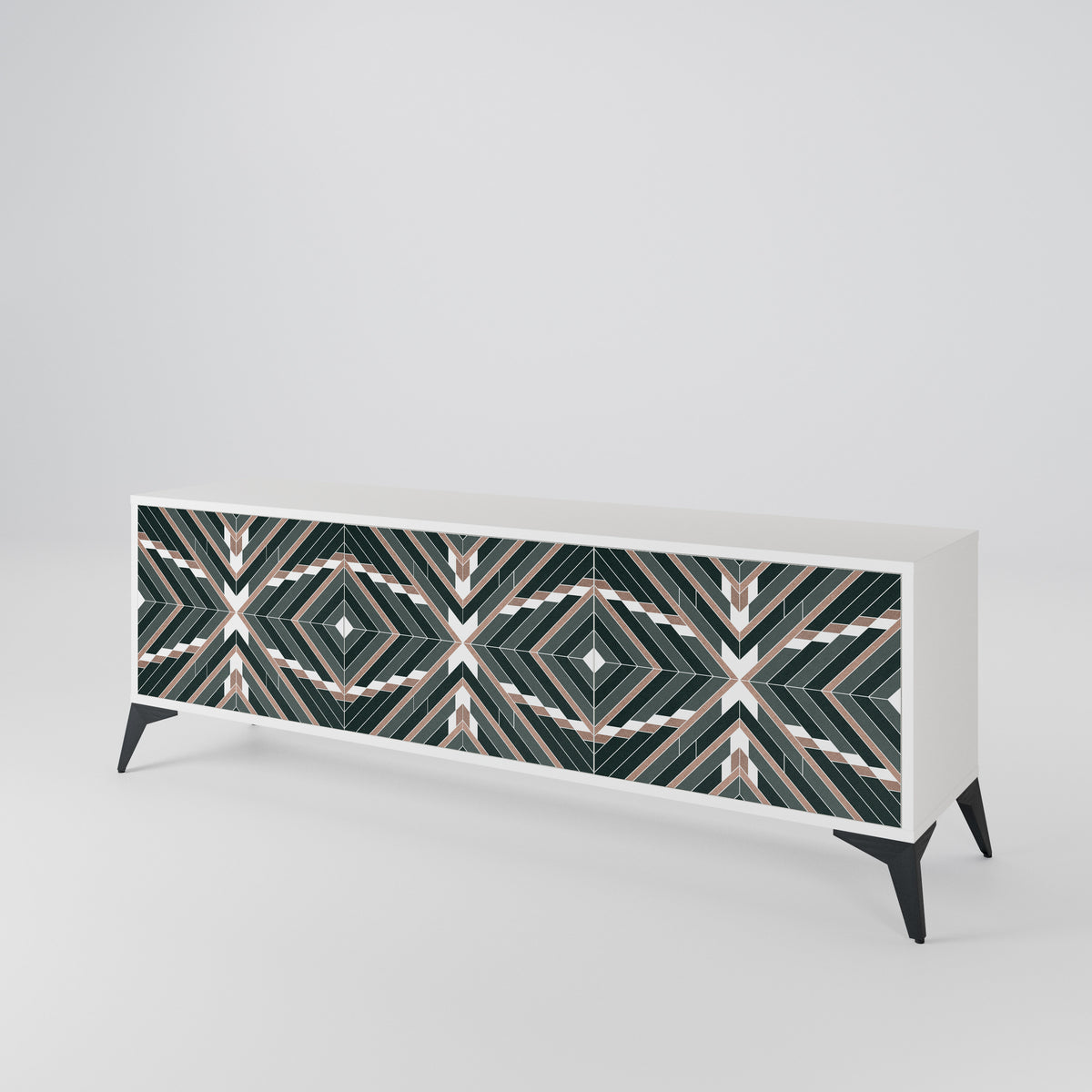 DIMENSION DELIGHTS Mueble de TV de 3 Puertas