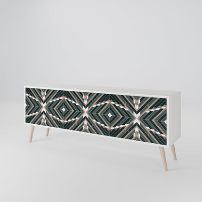 DIMENSION DELIGHTS Mueble de TV de 3 Puertas
