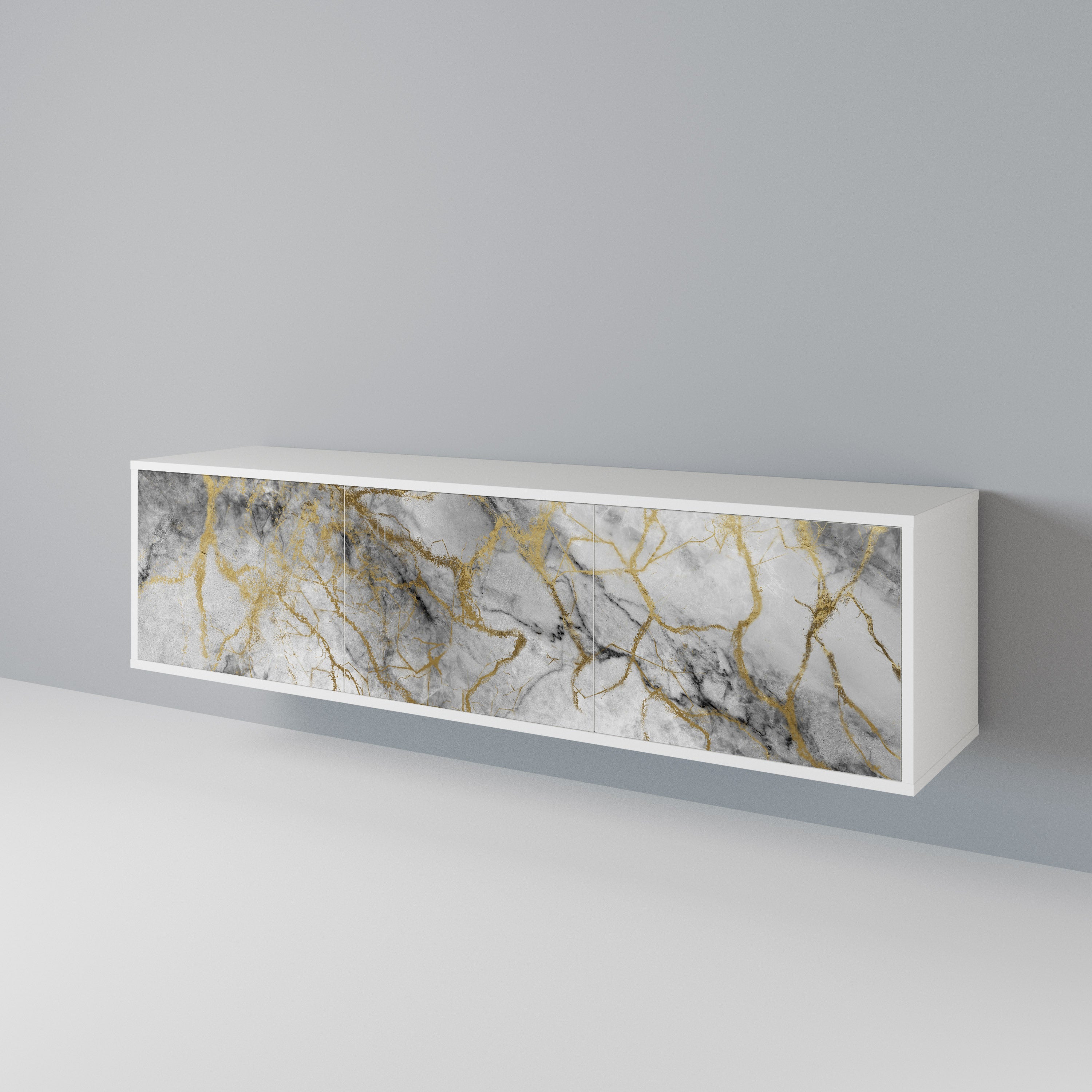 TIMELESS GLIDE Mueble de TV de 3 Puertas