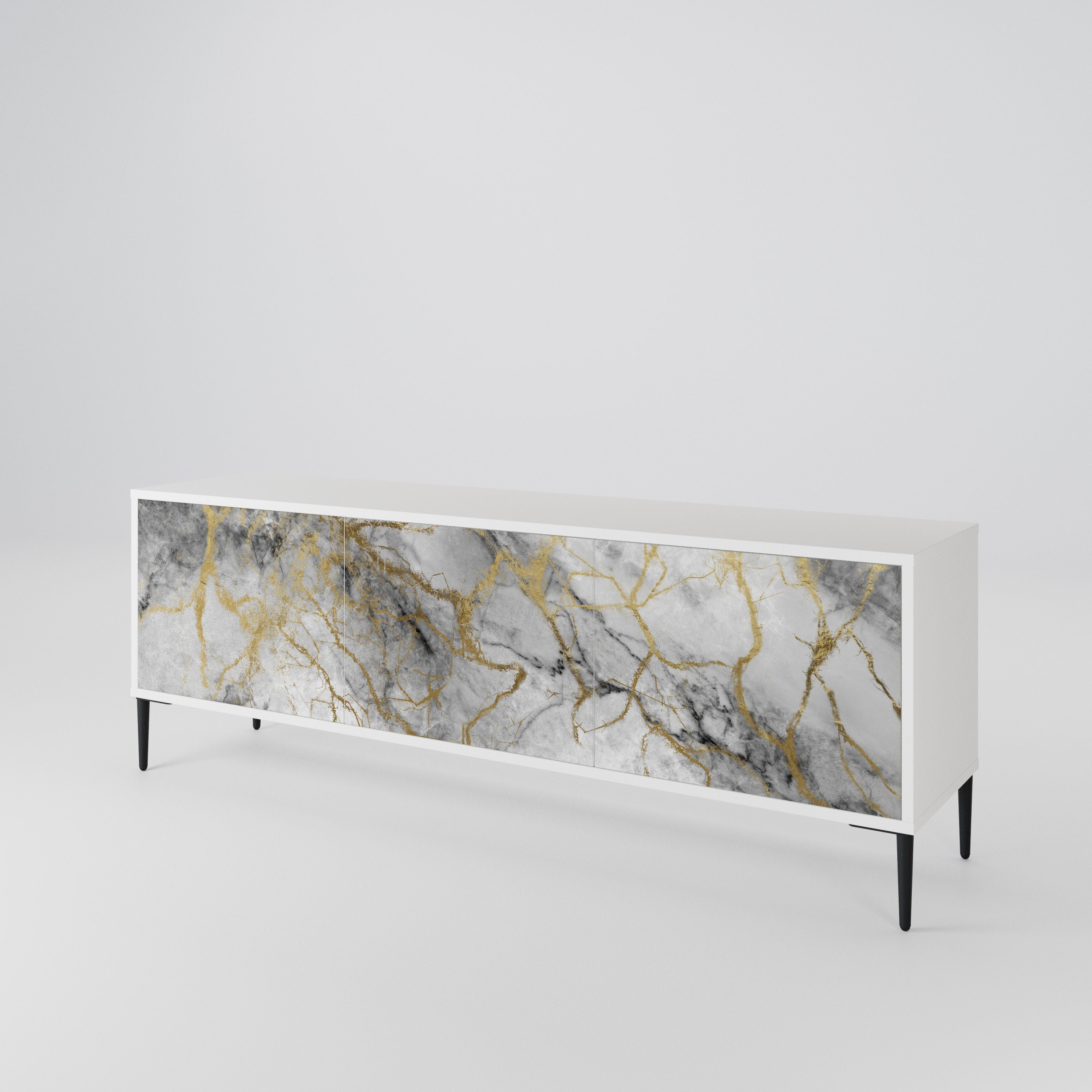 TIMELESS GLIDE Mueble de TV de 3 Puertas