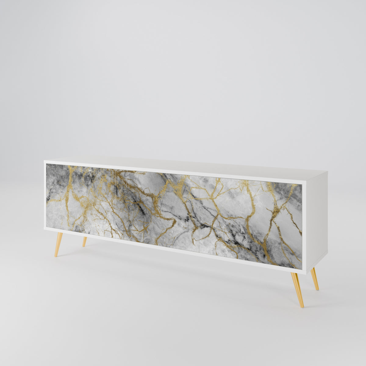 TIMELESS GLIDE Mueble de TV de 3 Puertas
