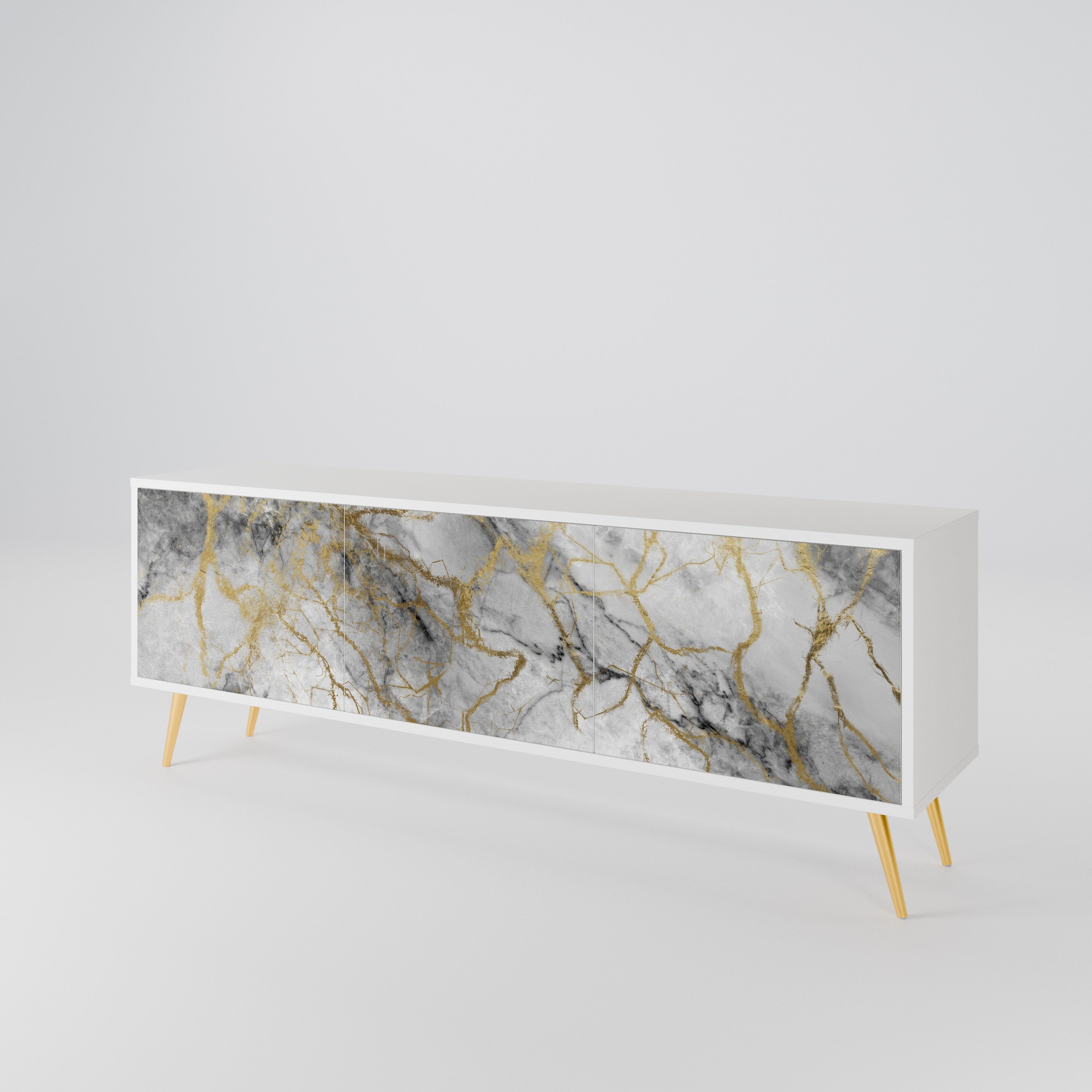 TIMELESS GLIDE Mueble de TV de 3 Puertas