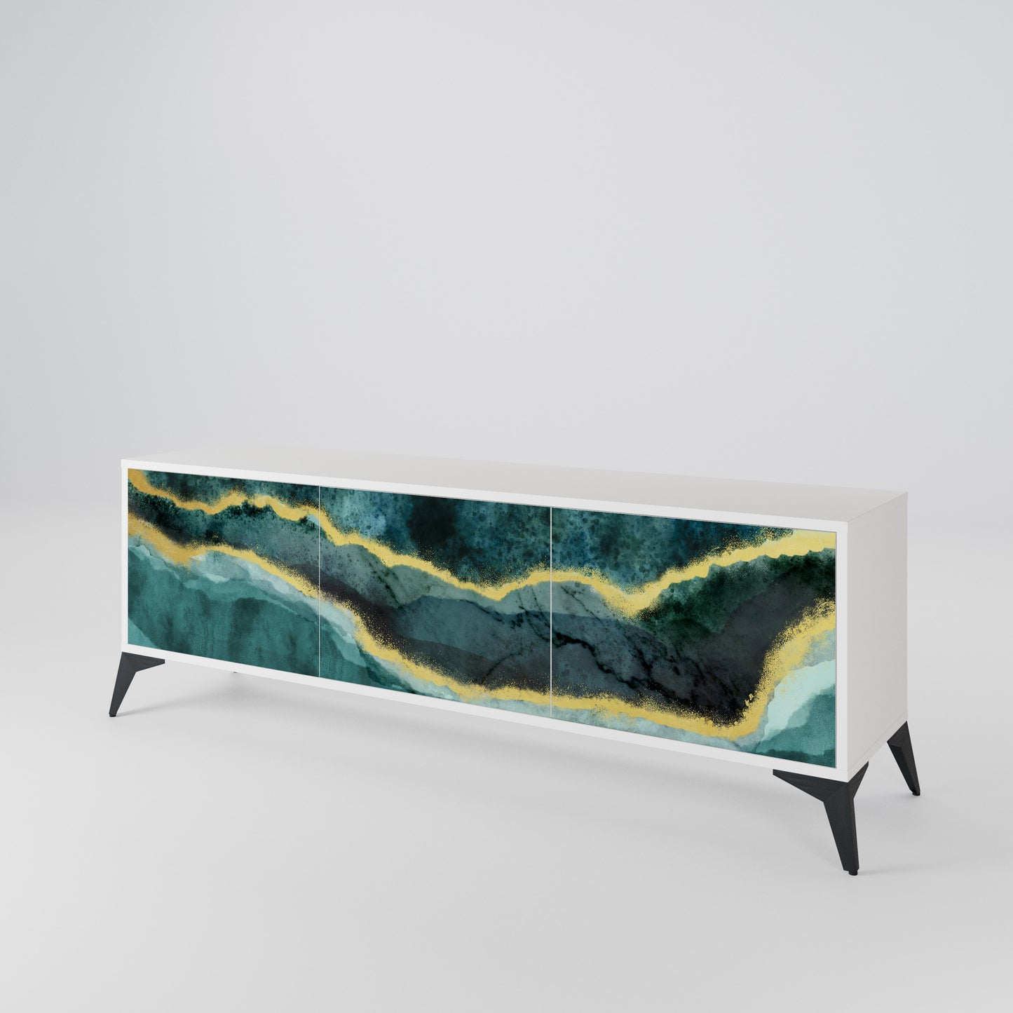 GOLDRUSH ODYSSEY 3-Door TV Cabinet