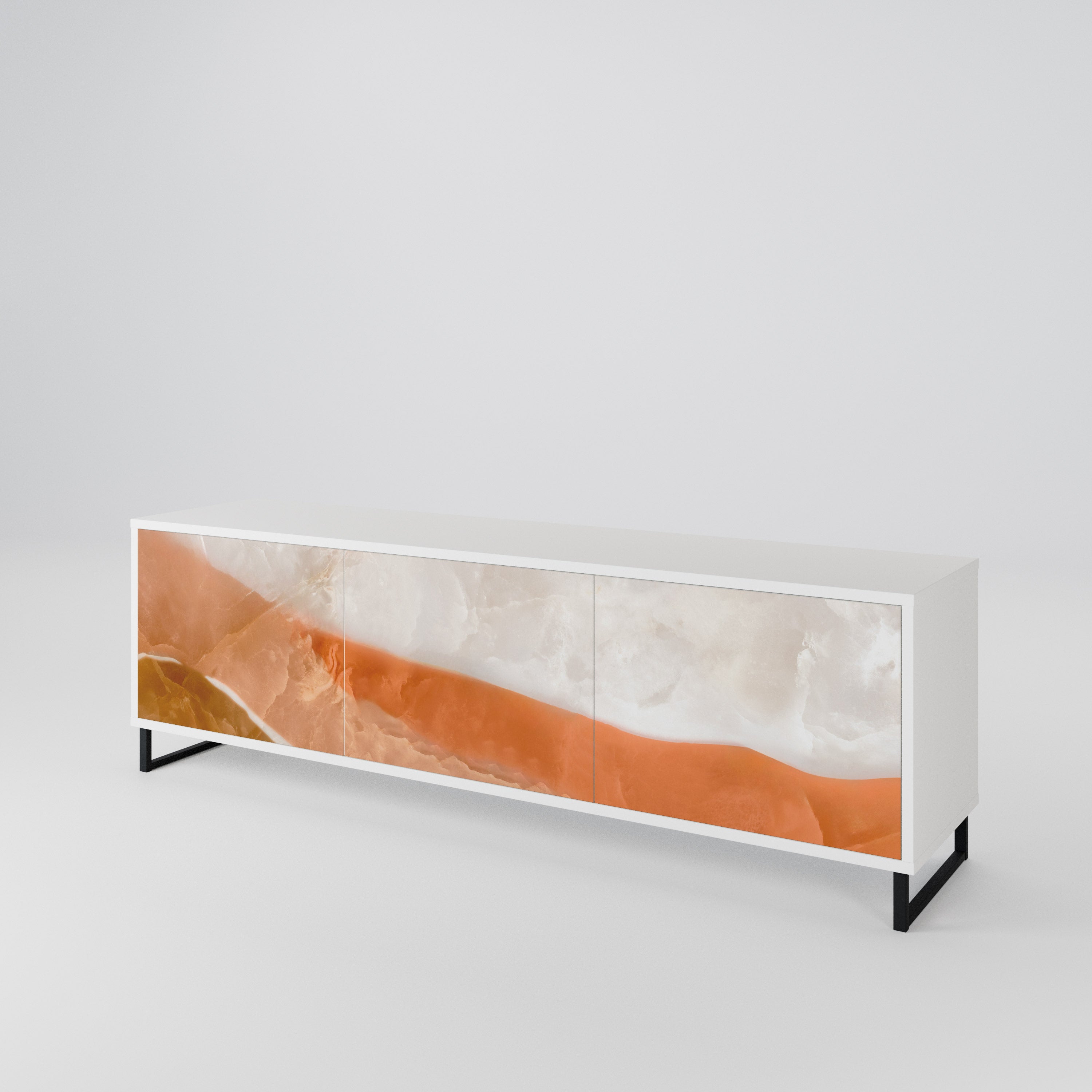 SANDHILLS SPLENDOUR Mueble de TV de 3 Puertas