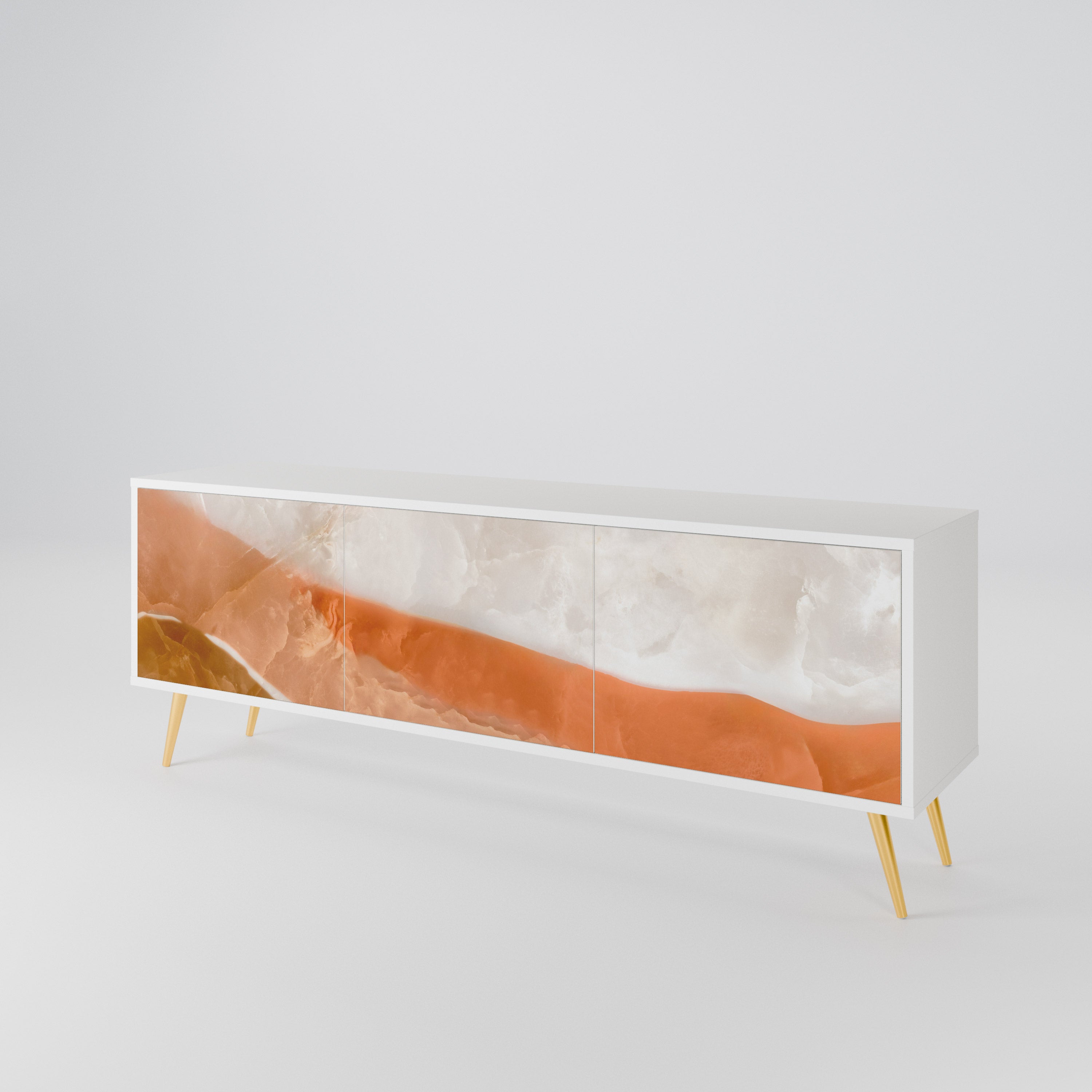 SANDHILLS SPLENDOUR Mueble de TV de 3 Puertas