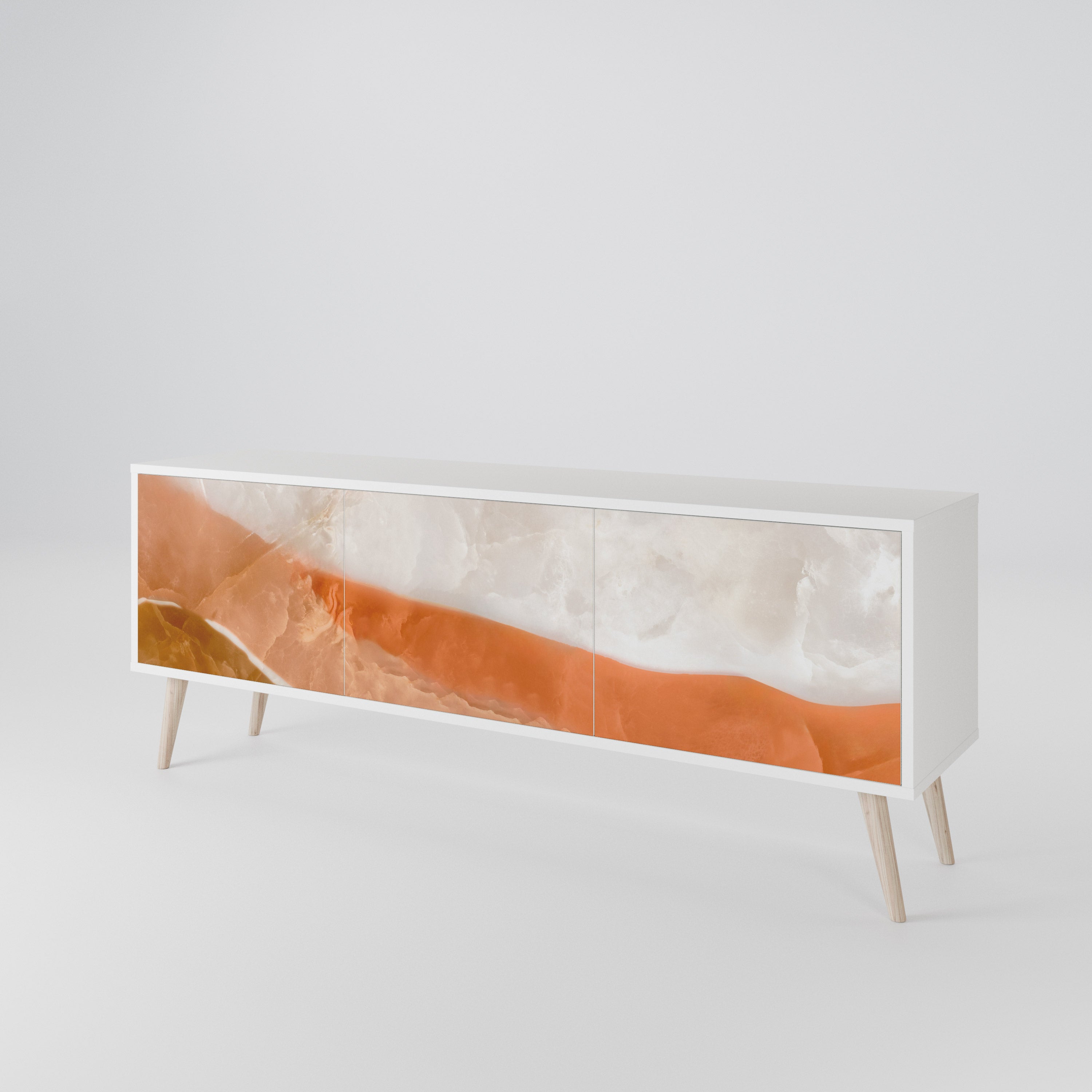 SANDHILLS SPLENDOUR Mueble de TV de 3 Puertas