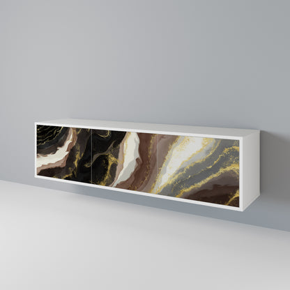 GOLD DUST 3-Door TV Cabinet