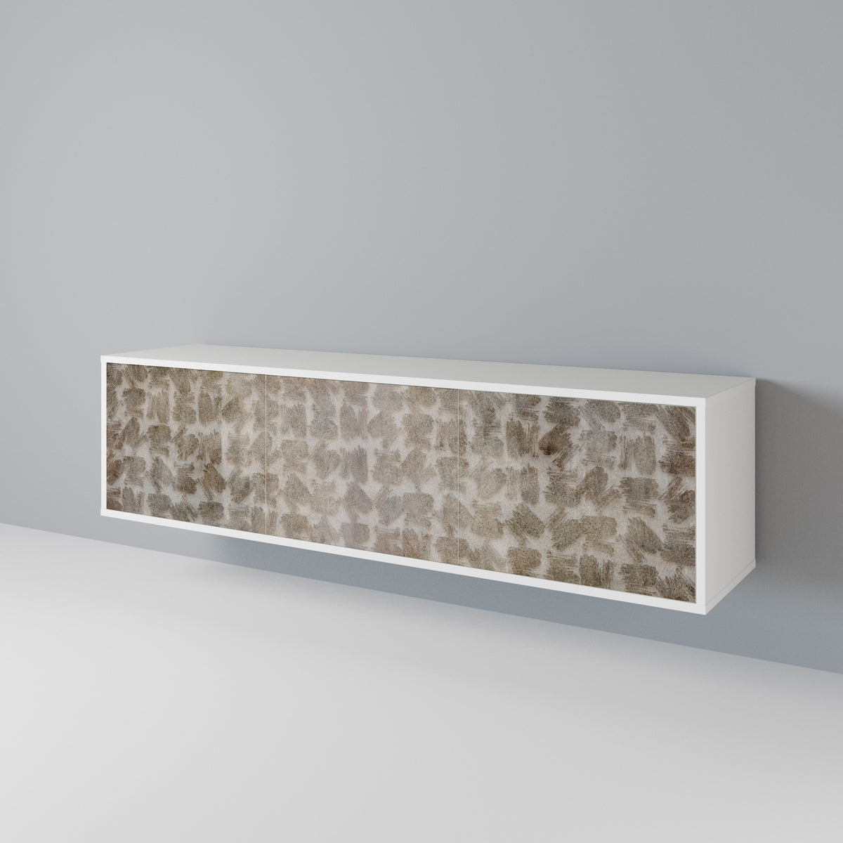 SLIGHTLY BLURRED Mueble de TV de 3 Puertas