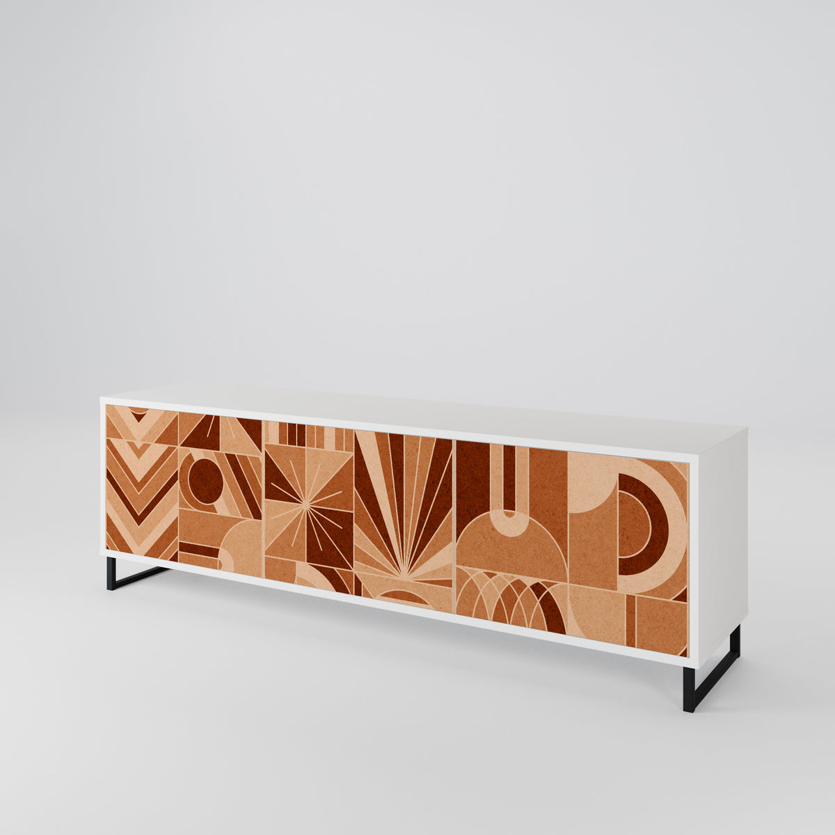 PRISM MOSAIC Mueble de TV de 3 Puertas