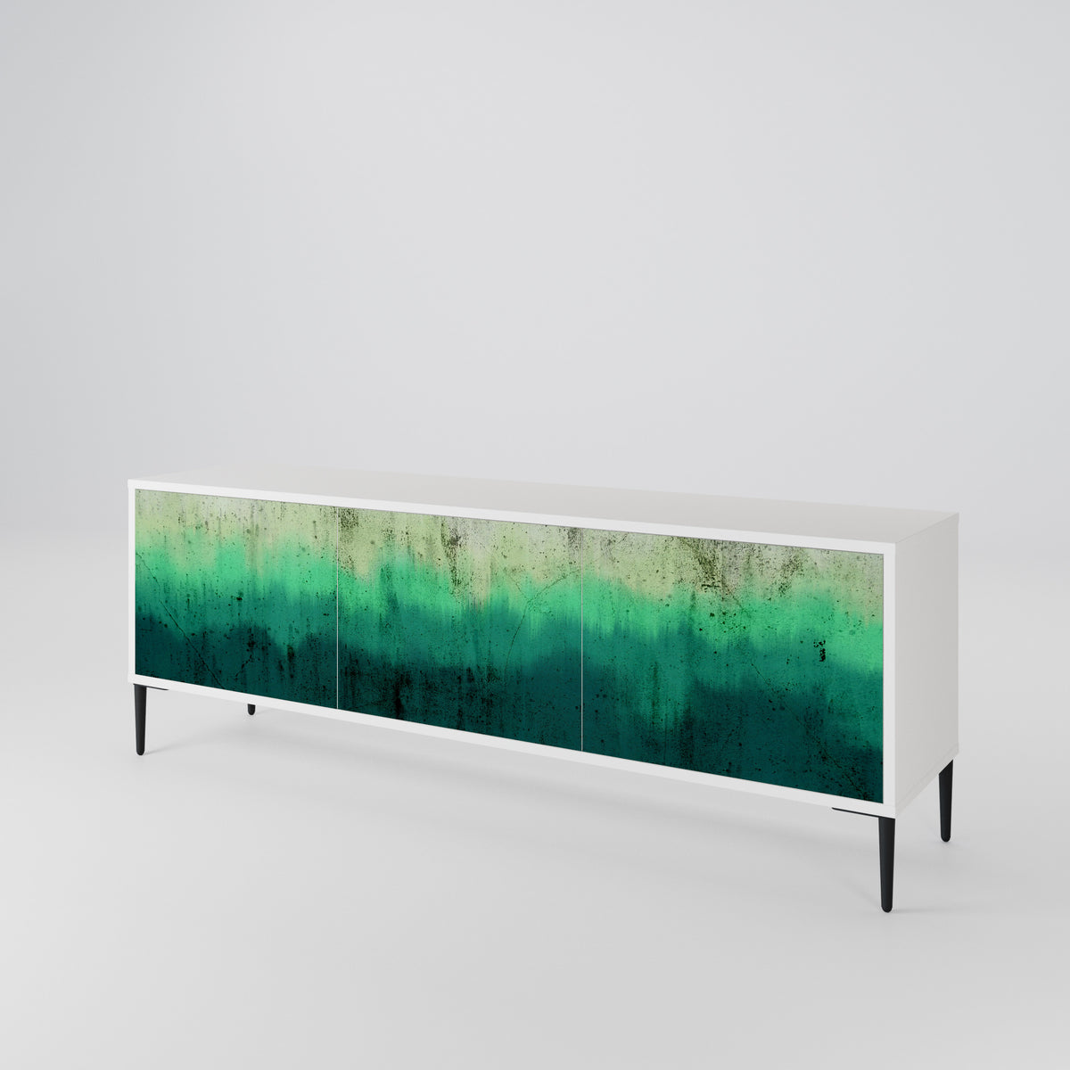 NORTHERN LIGHTS Mueble de TV de 3 Puertas
