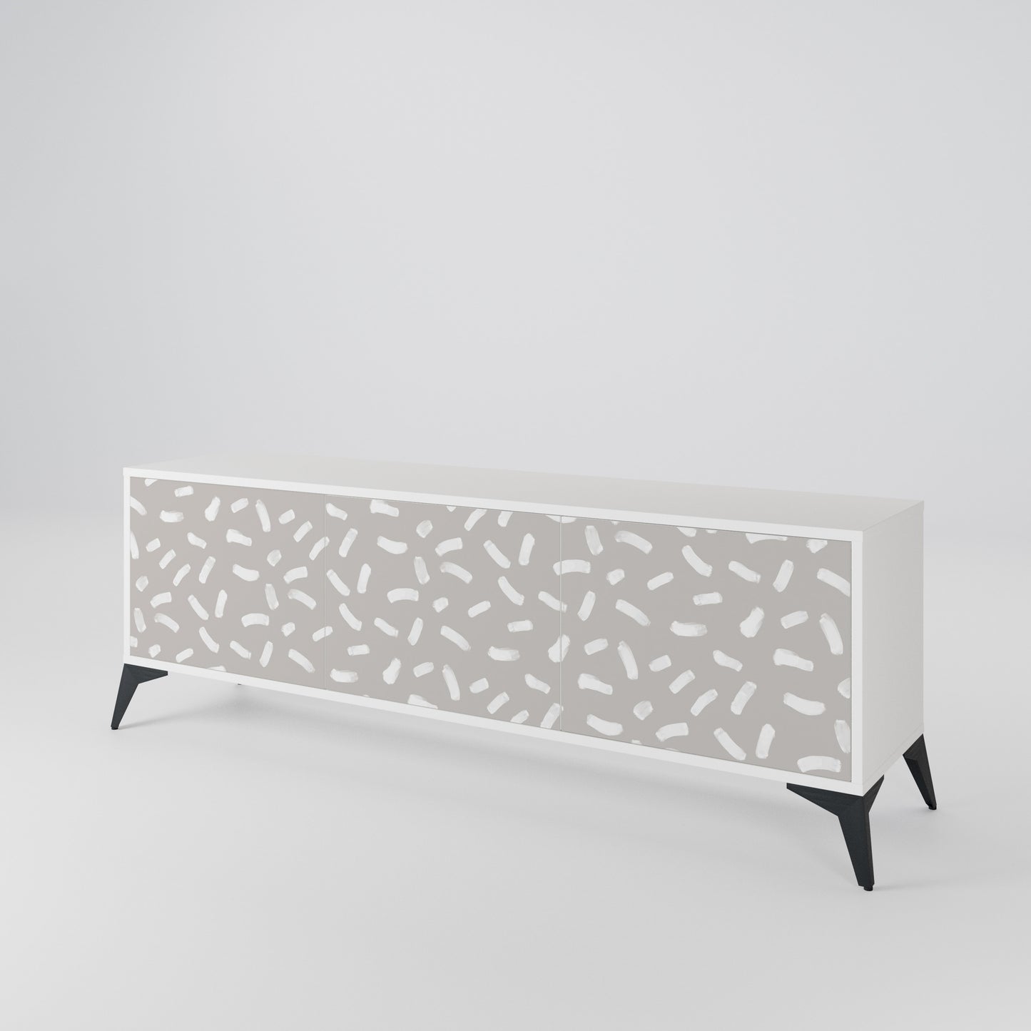 PASSING SECONDS Mueble de TV de 3 Puertas