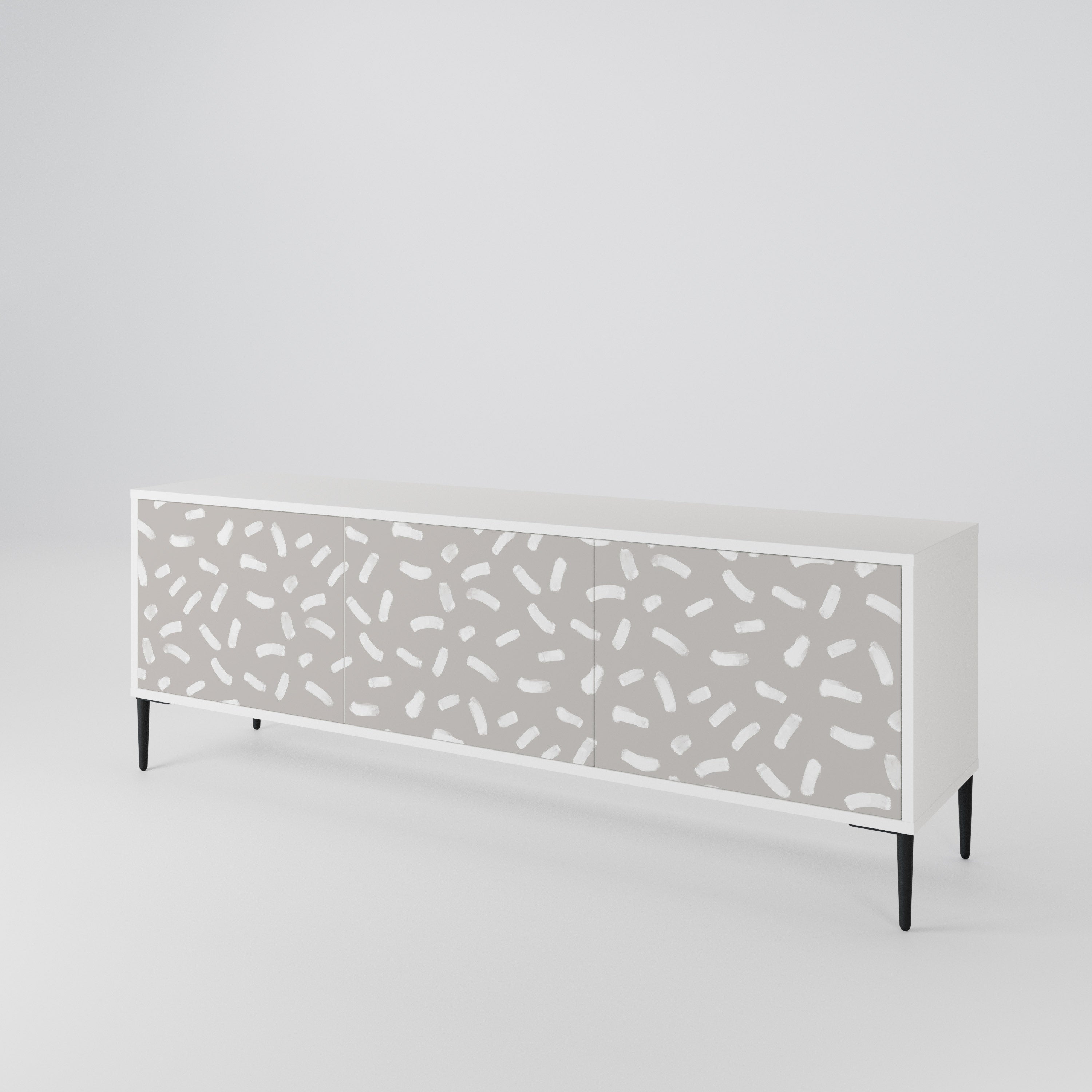 PASSING SECONDS Mueble de TV de 3 Puertas