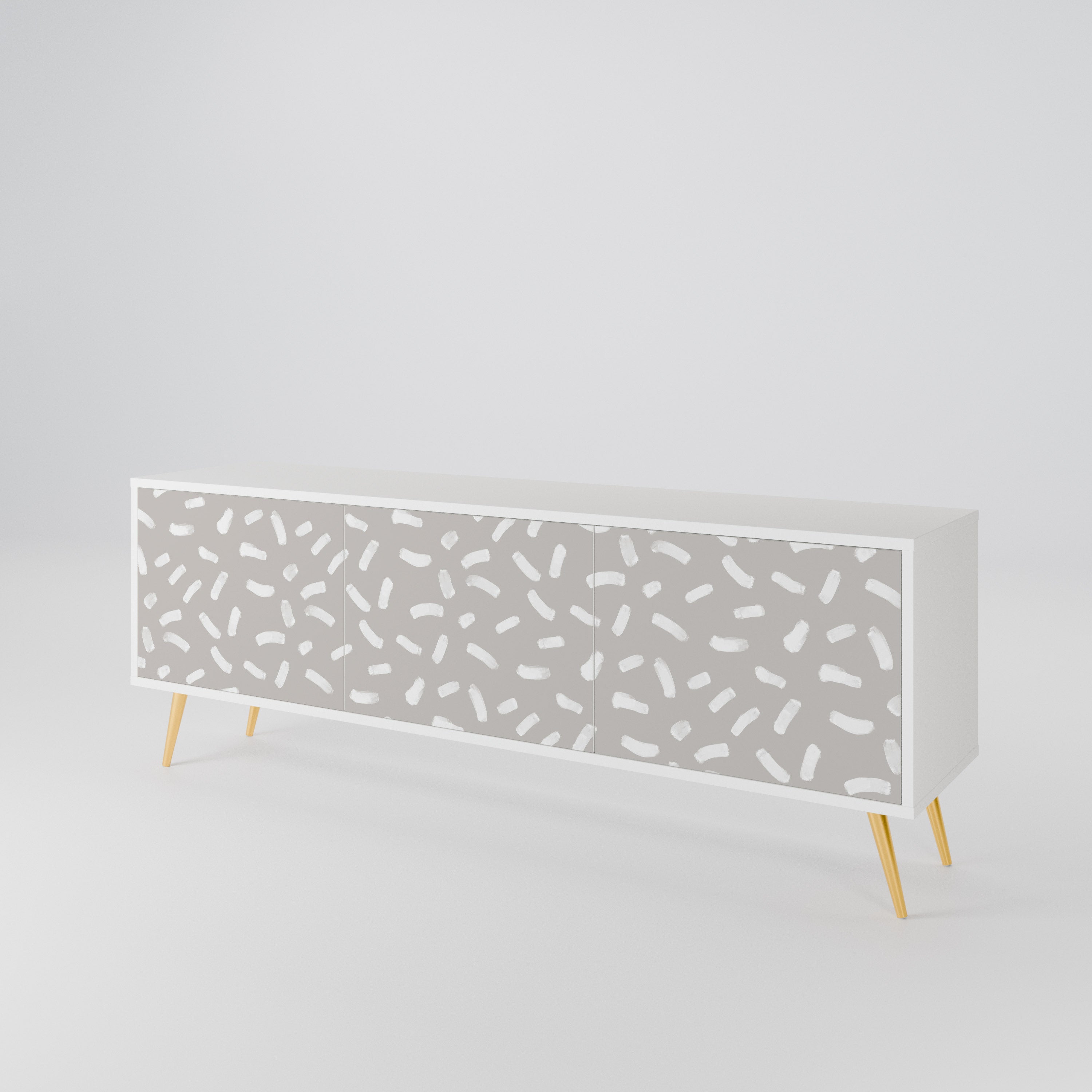PASSING SECONDS Mueble de TV de 3 Puertas