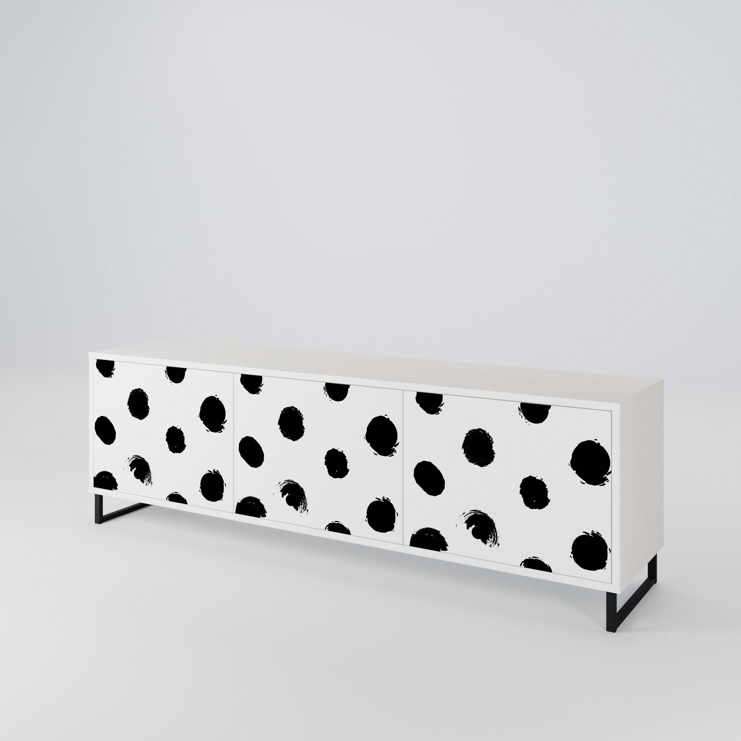 SLIPPING MINUTES Mueble de TV de 3 Puertas