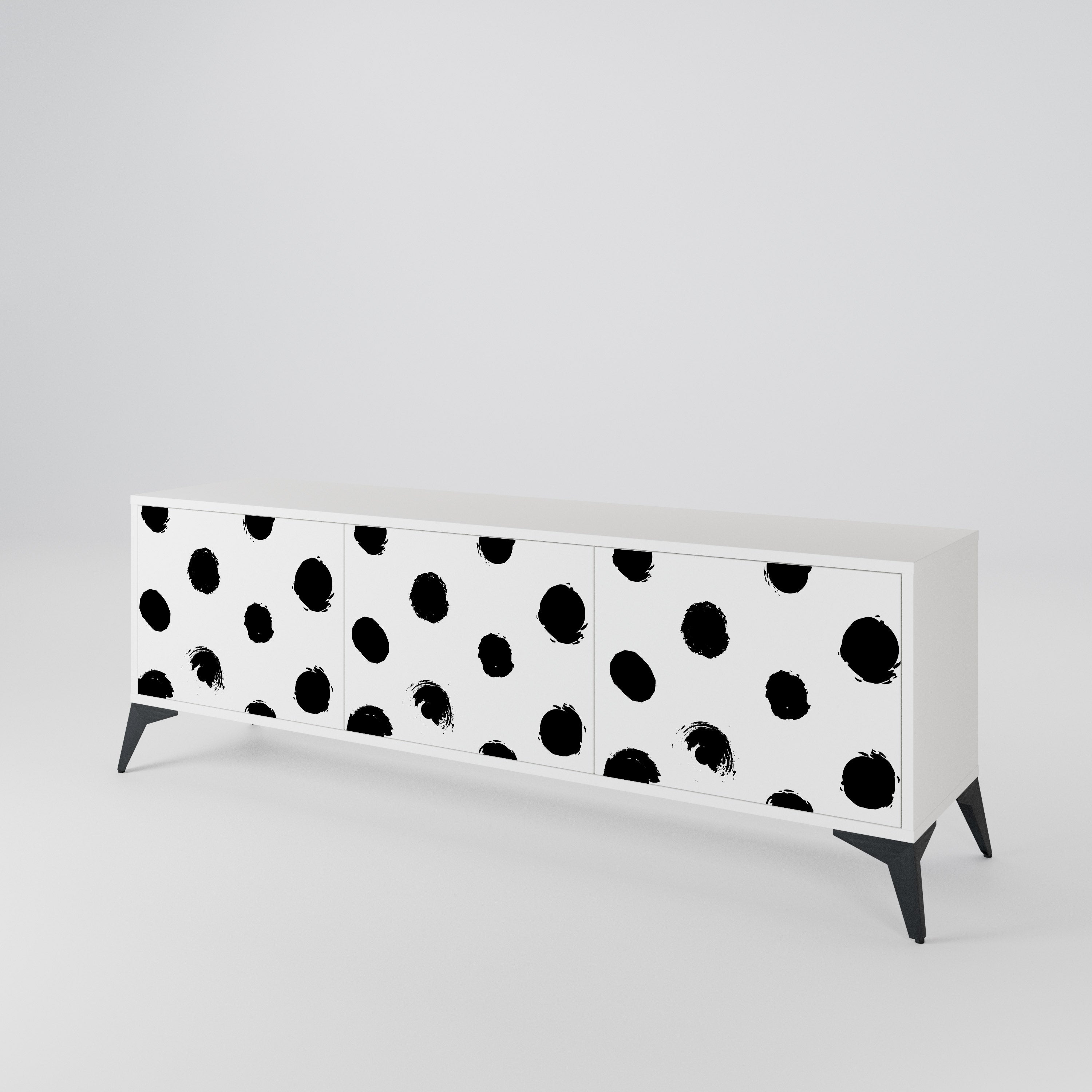 SLIPPING MINUTES Mueble de TV de 3 Puertas
