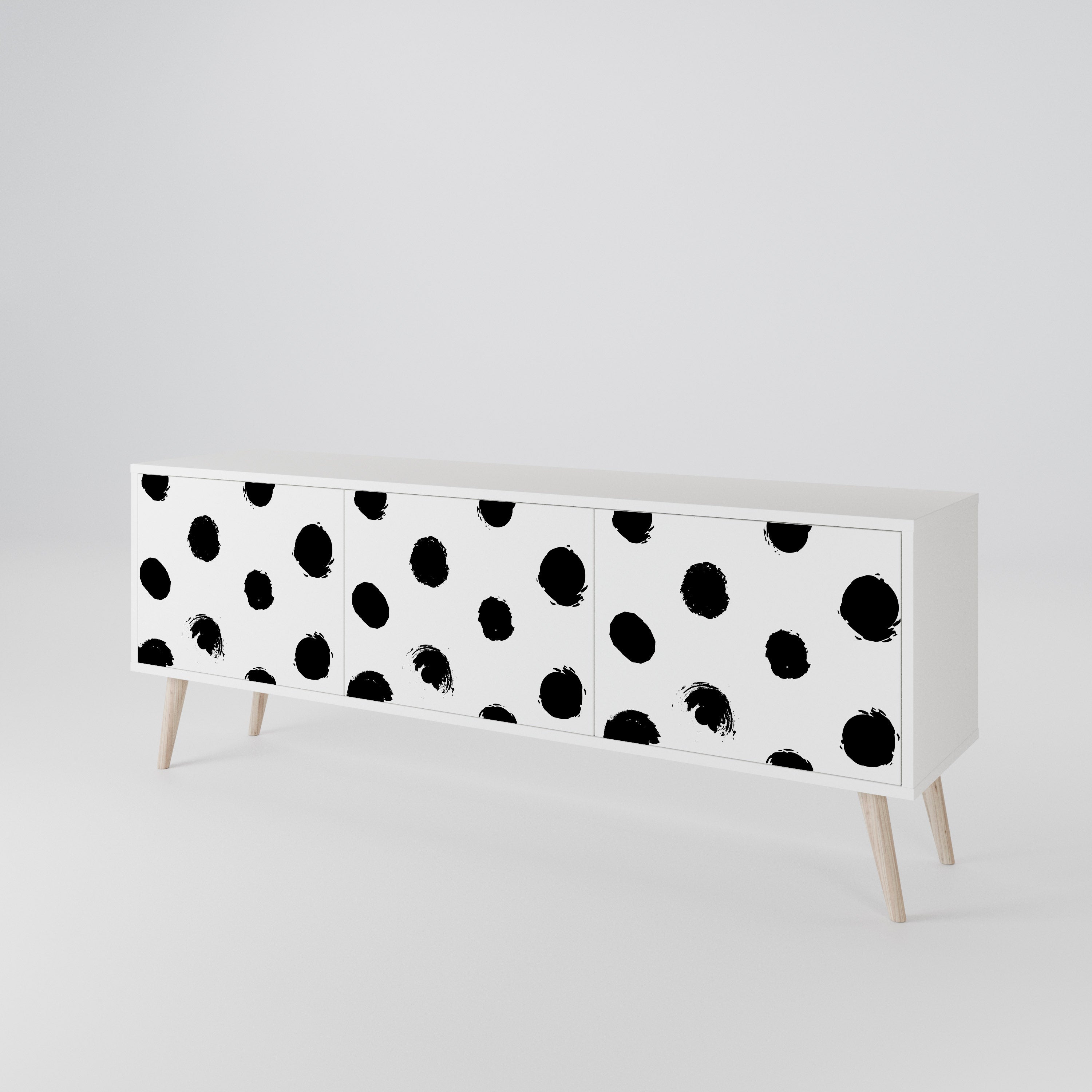 SLIPPING MINUTES Mueble de TV de 3 Puertas