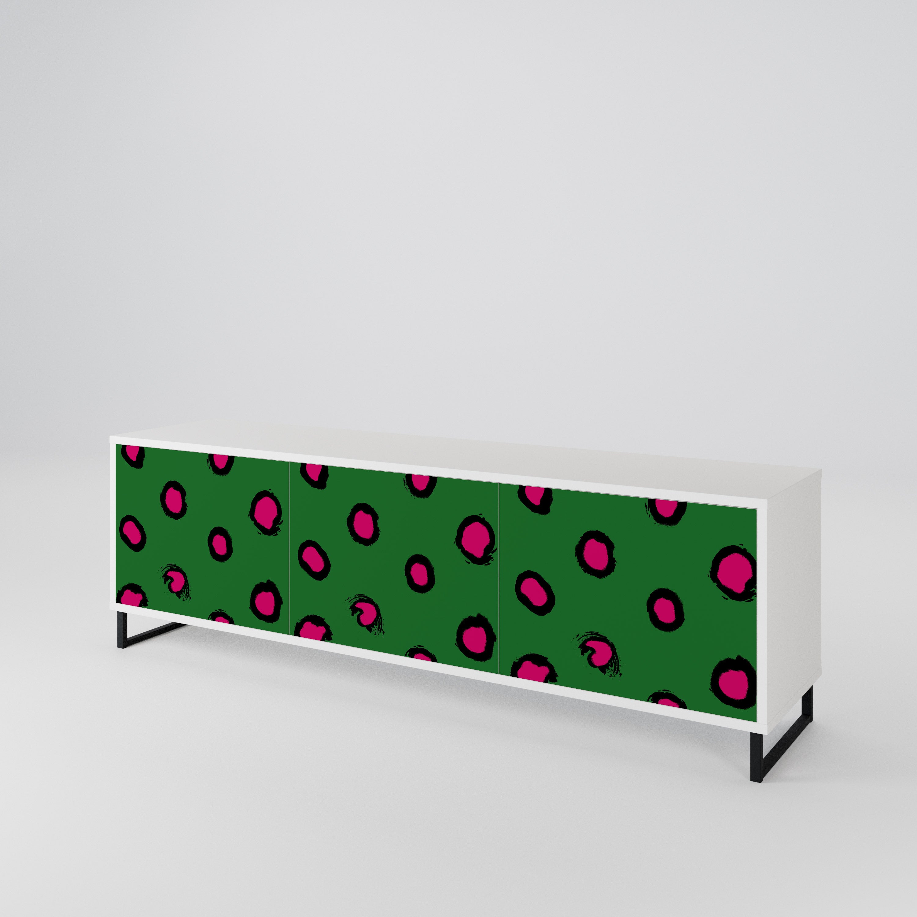 FUNKY SPOTS Mueble de TV de 3 Puertas