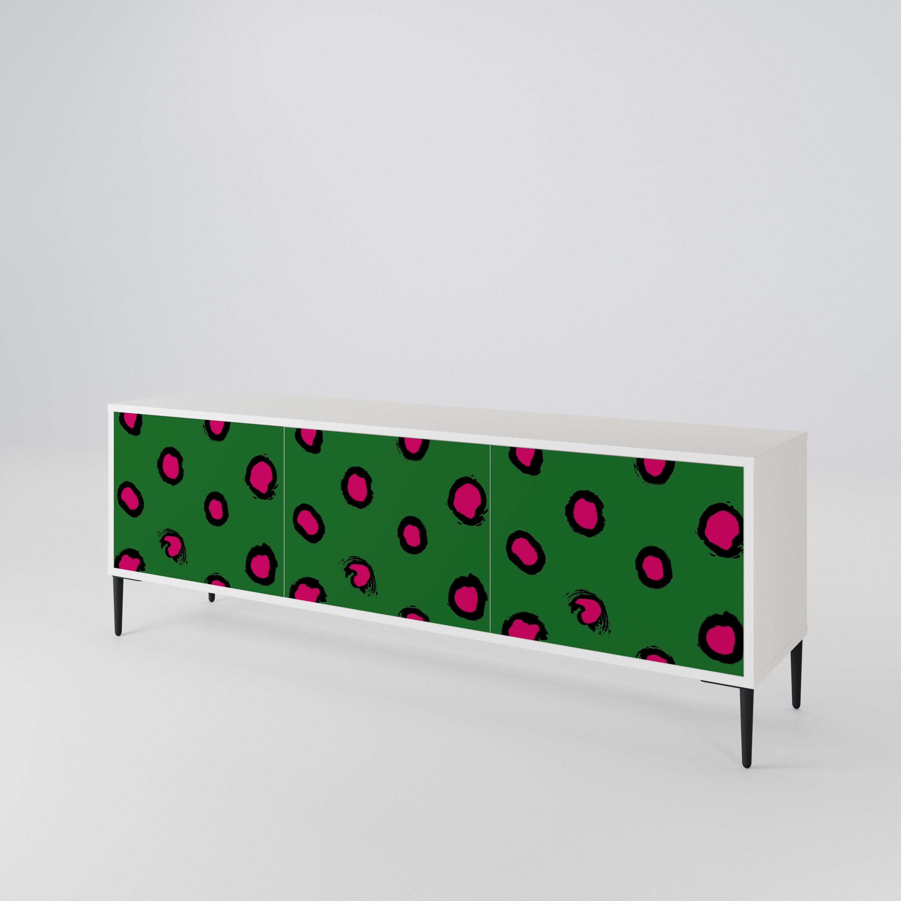 FUNKY SPOTS Mueble de TV de 3 Puertas