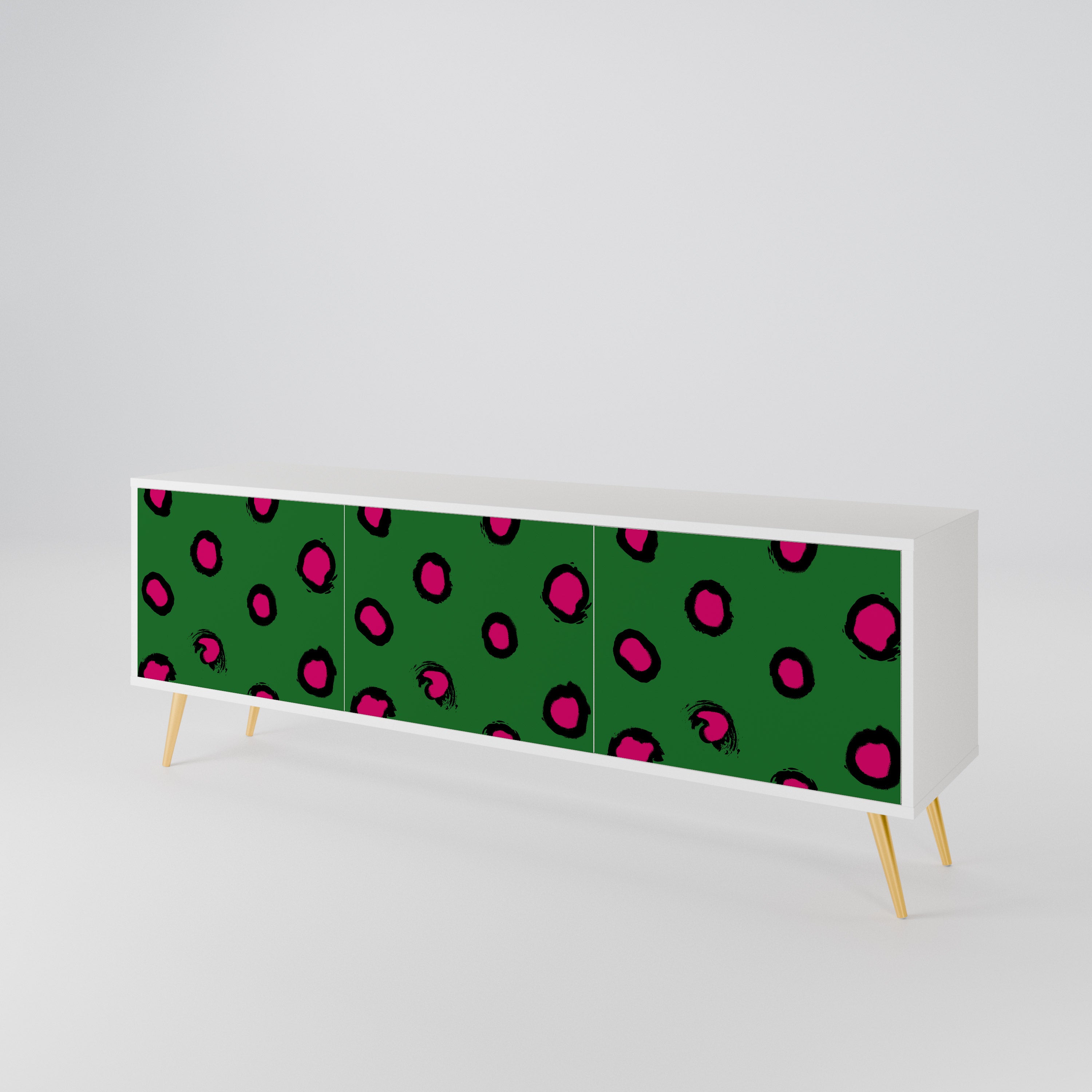 FUNKY SPOTS Mueble de TV de 3 Puertas