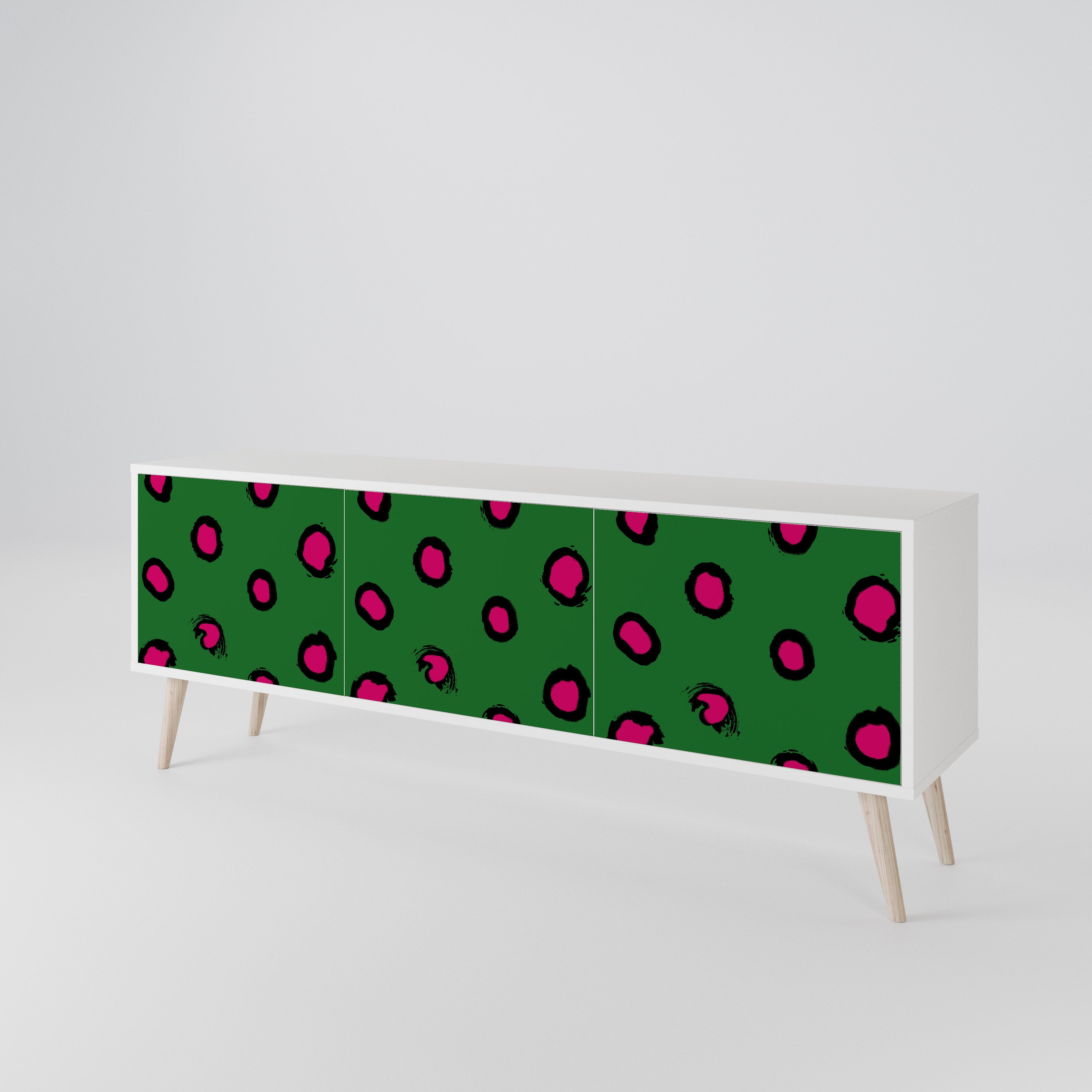 FUNKY SPOTS Mueble de TV de 3 Puertas