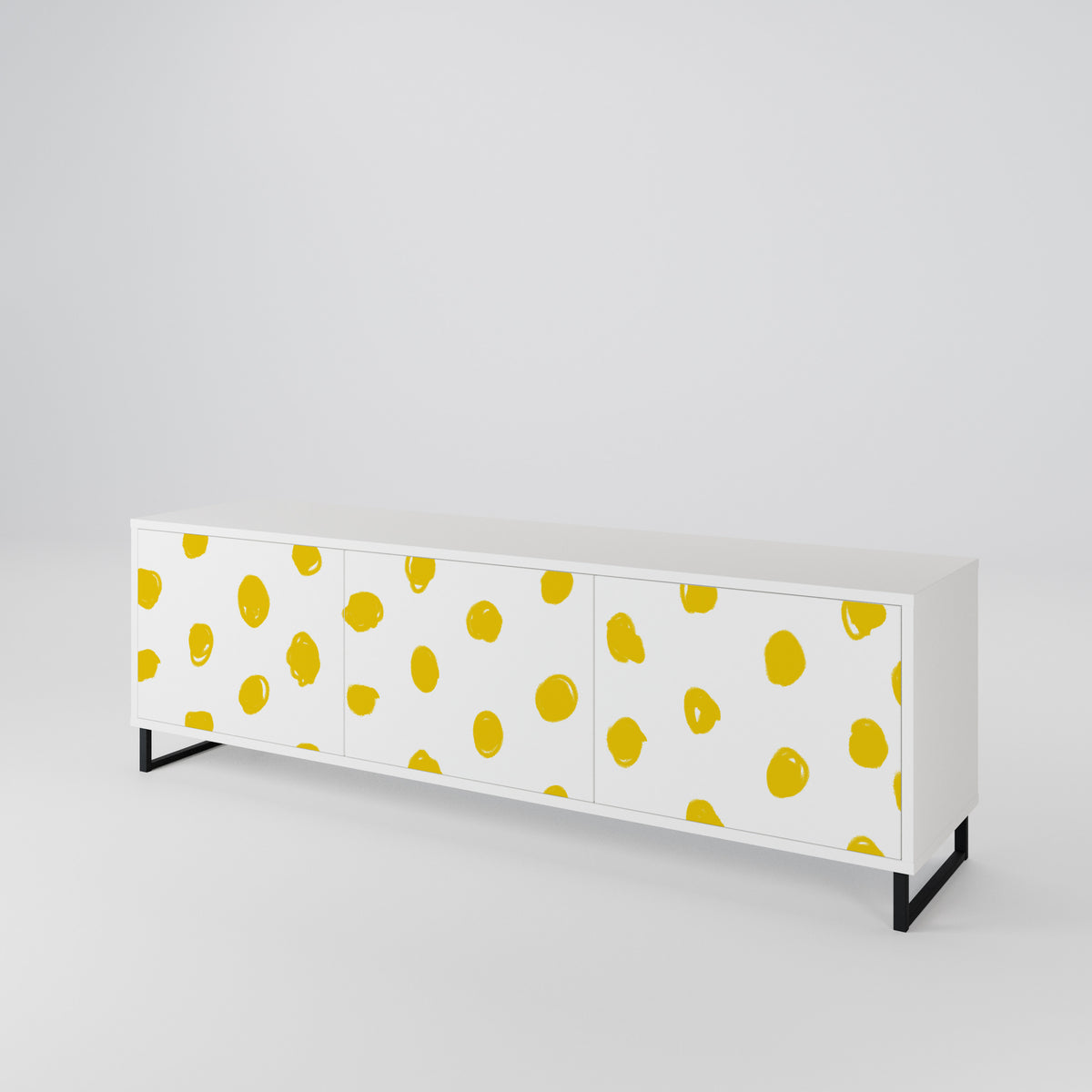 RADIANT REVERIE Mueble de TV de 3 Puertas