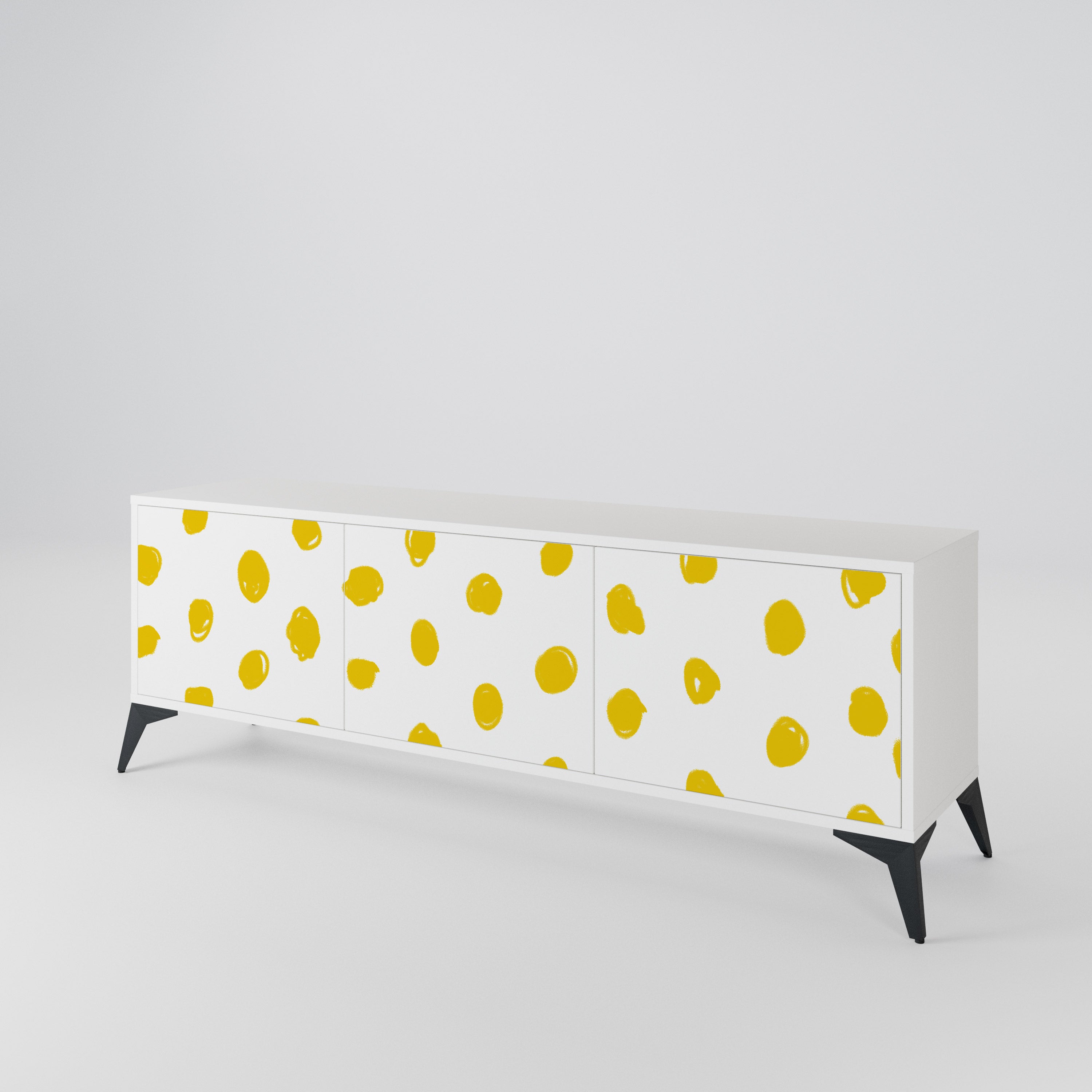 RADIANT REVERIE Mueble de TV de 3 Puertas