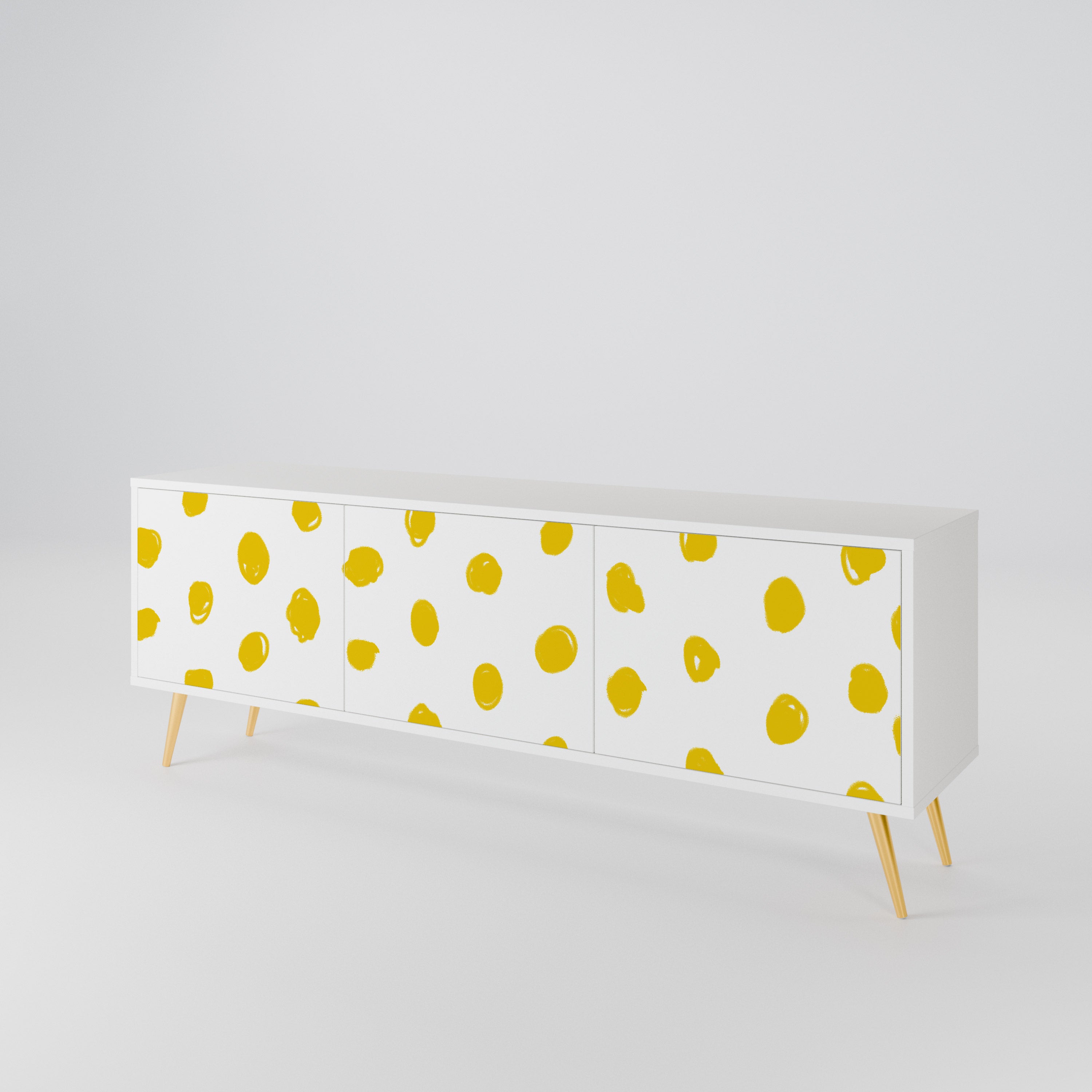 RADIANT REVERIE Mueble de TV de 3 Puertas