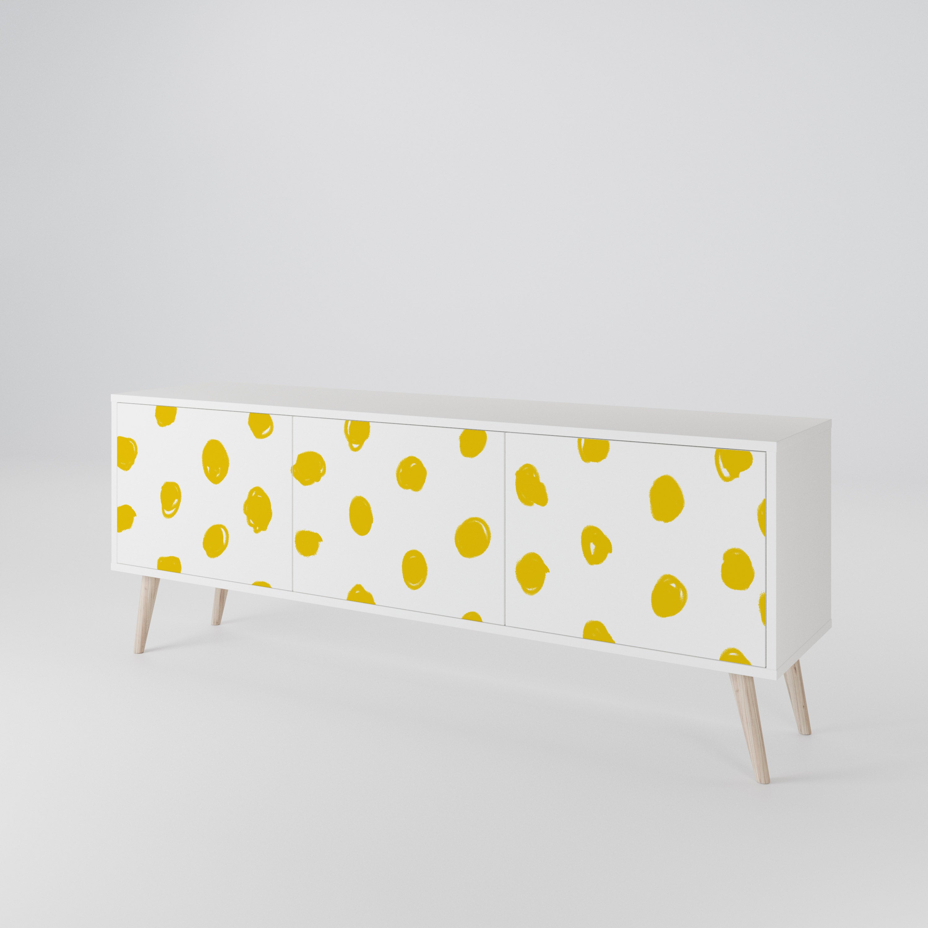 RADIANT REVERIE Mueble de TV de 3 Puertas