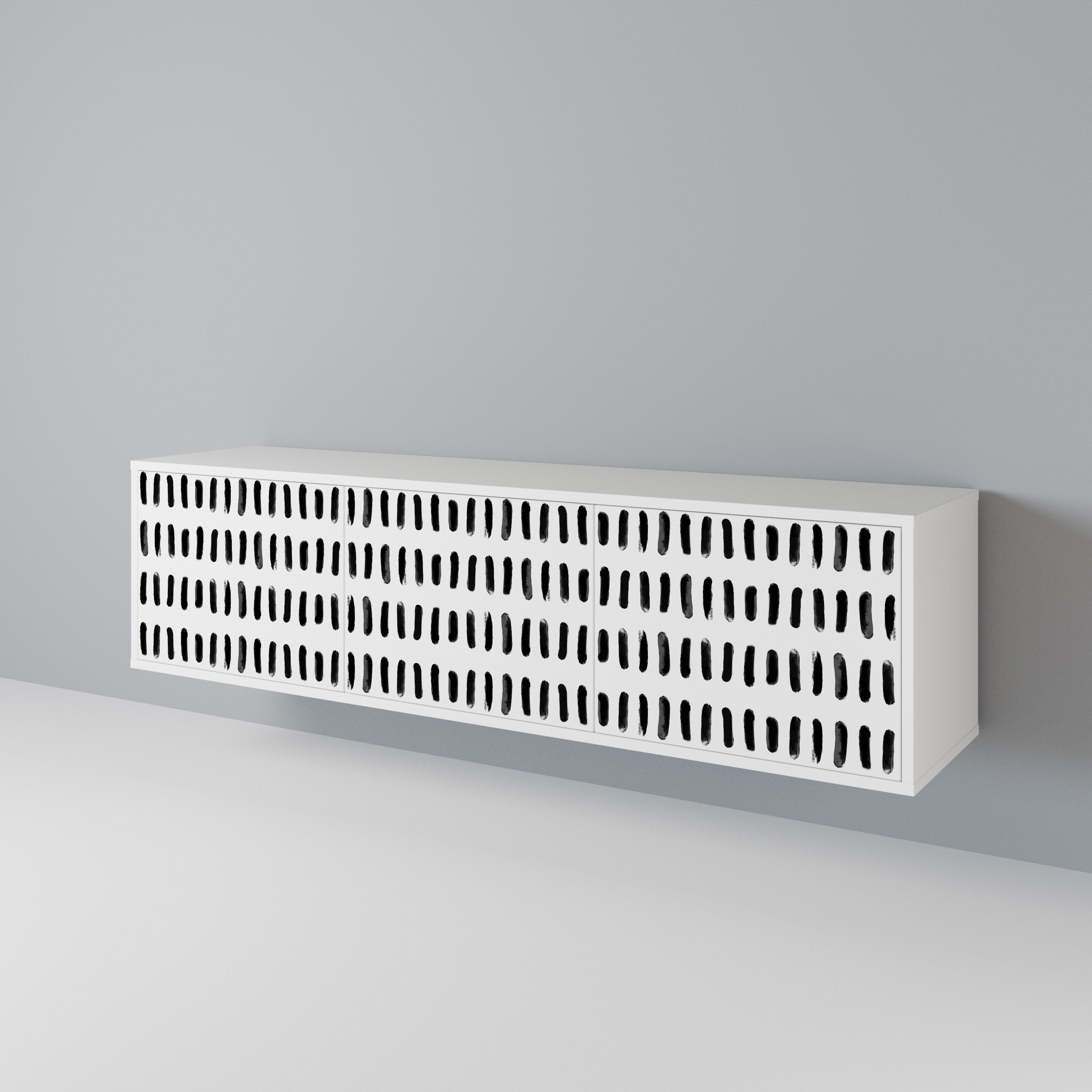 NIGHTY MELODIES Mueble de TV de 3 Puertas