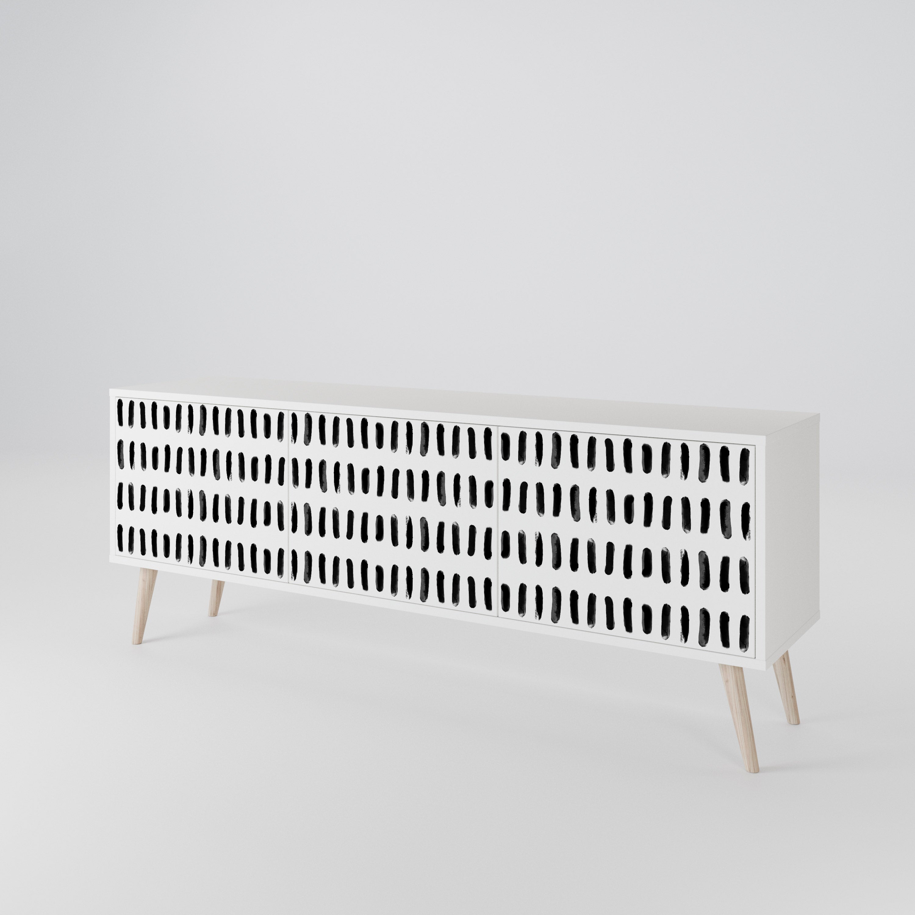 NIGHTY MELODIES Mueble de TV de 3 Puertas