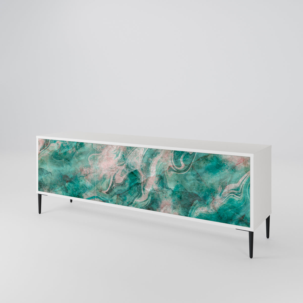ABSTRACT ALCHEMY Mueble de TV de 3 Puertas