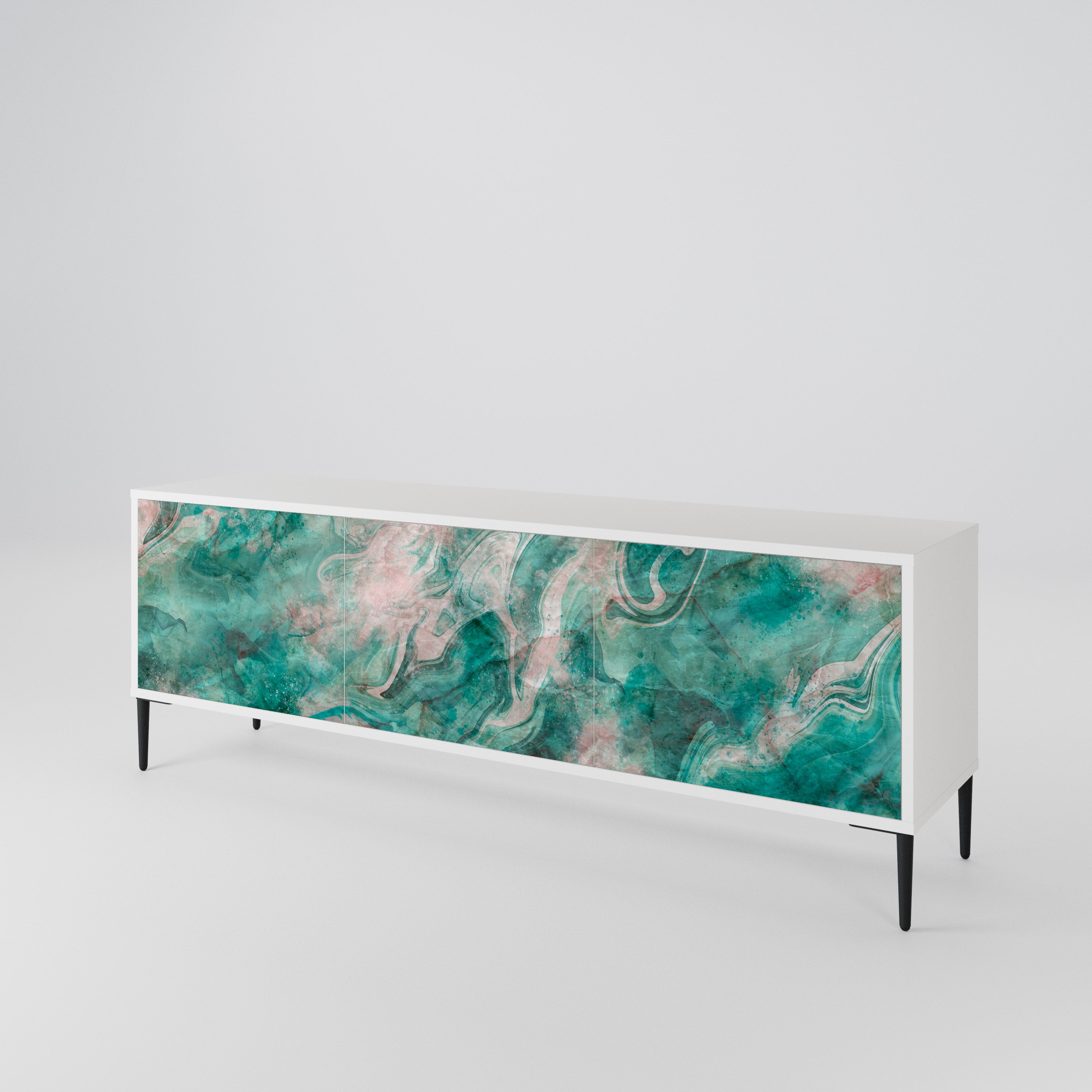 ABSTRACT ALCHEMY Mueble de TV de 3 Puertas