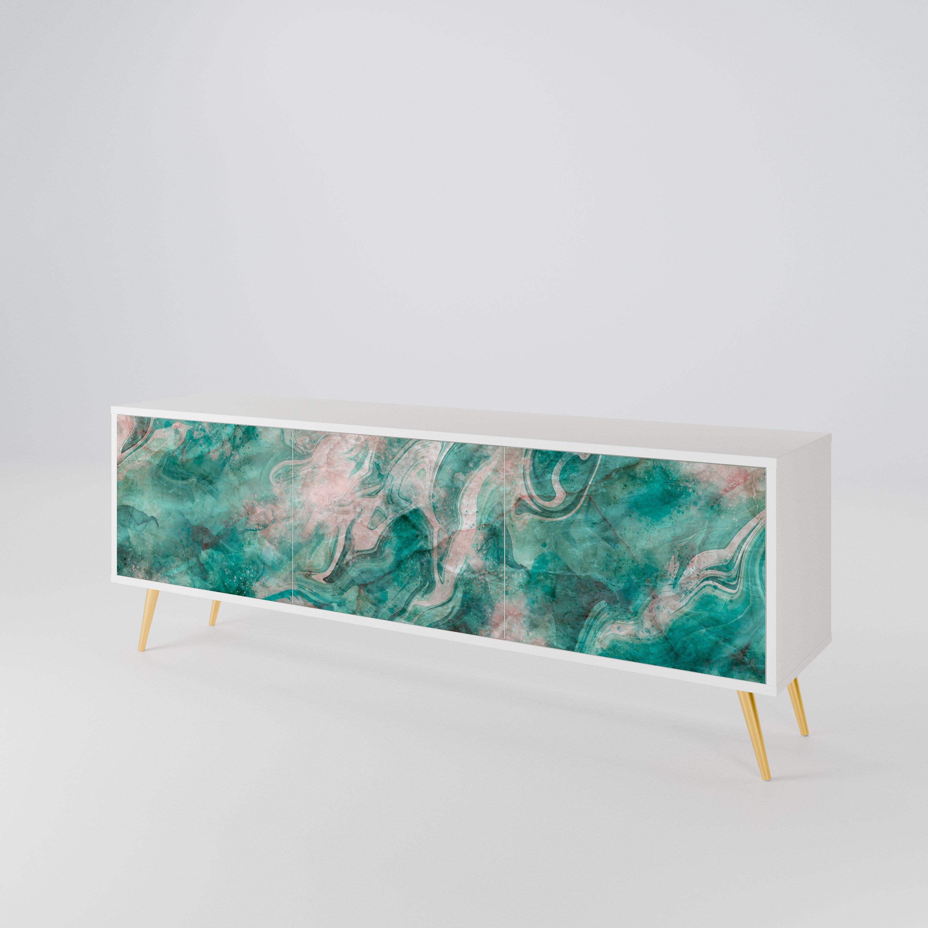 ABSTRACT ALCHEMY Mueble de TV de 3 Puertas
