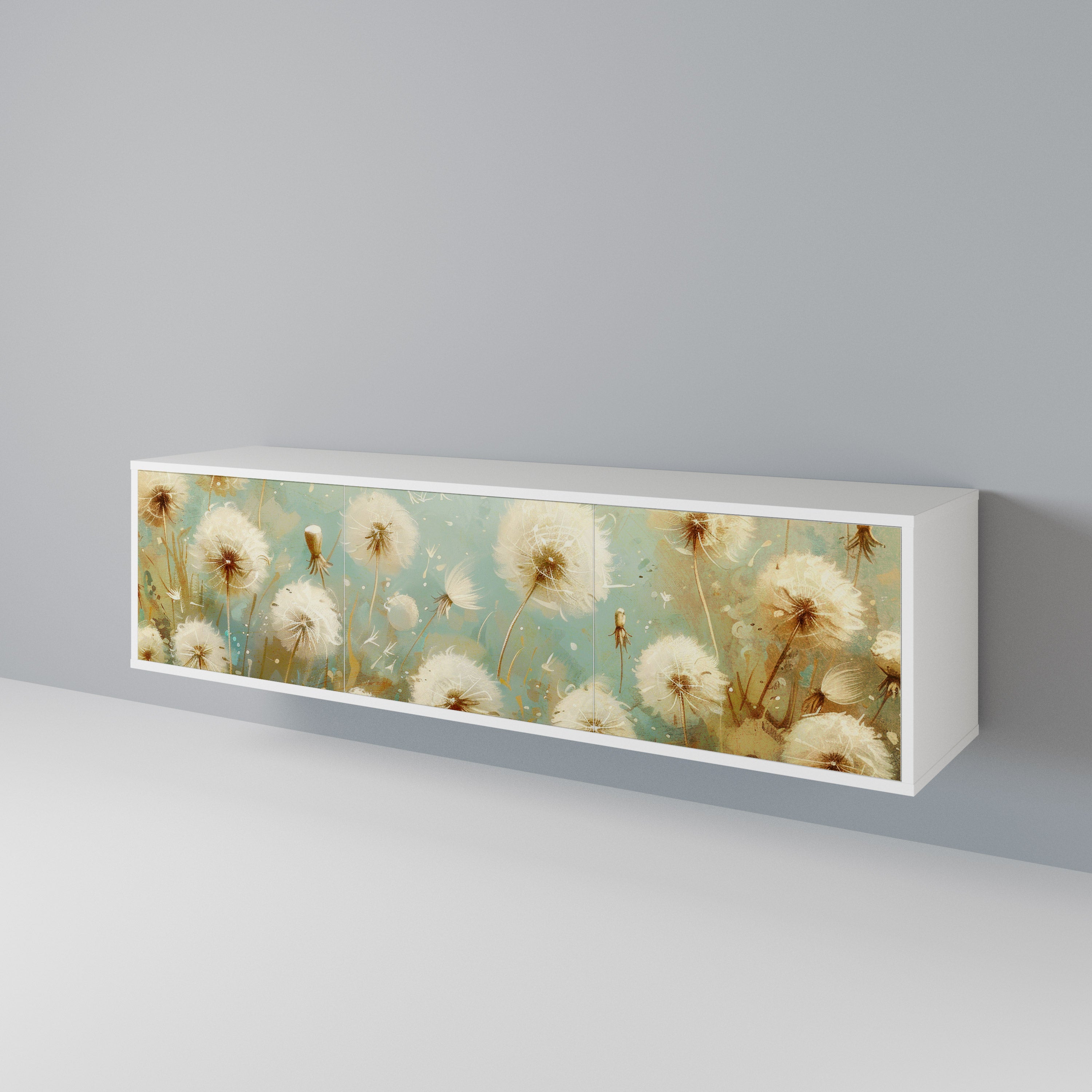 DREAMY MEADOW Mueble de TV de 3 Puertas