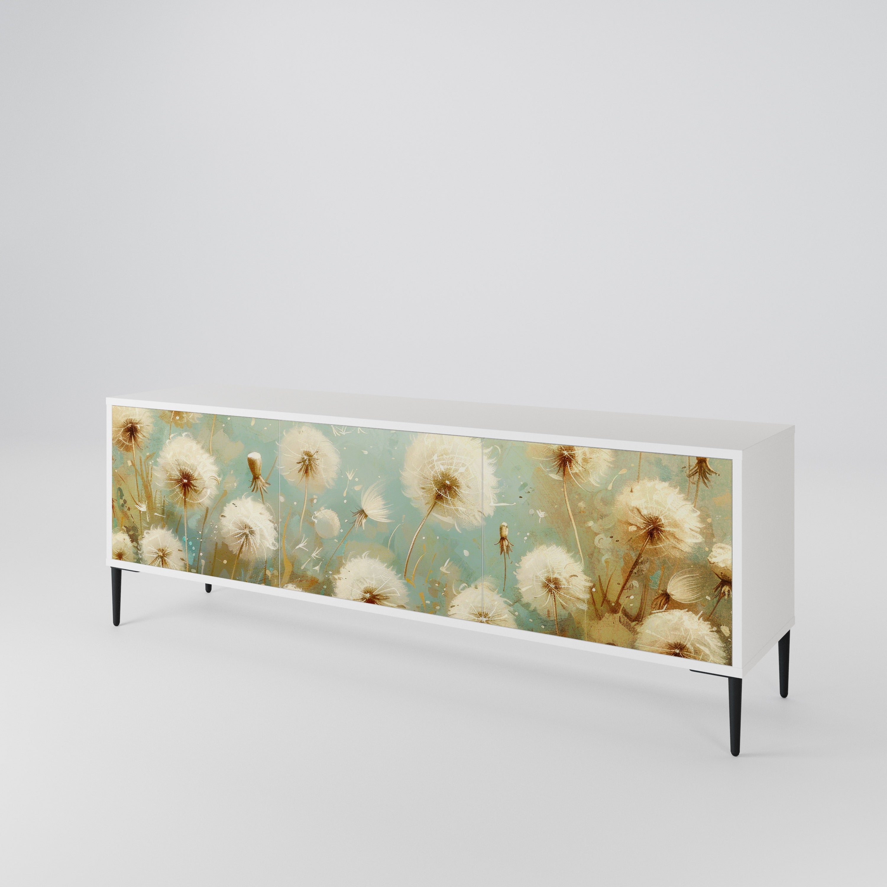 DREAMY MEADOW Mueble de TV de 3 Puertas