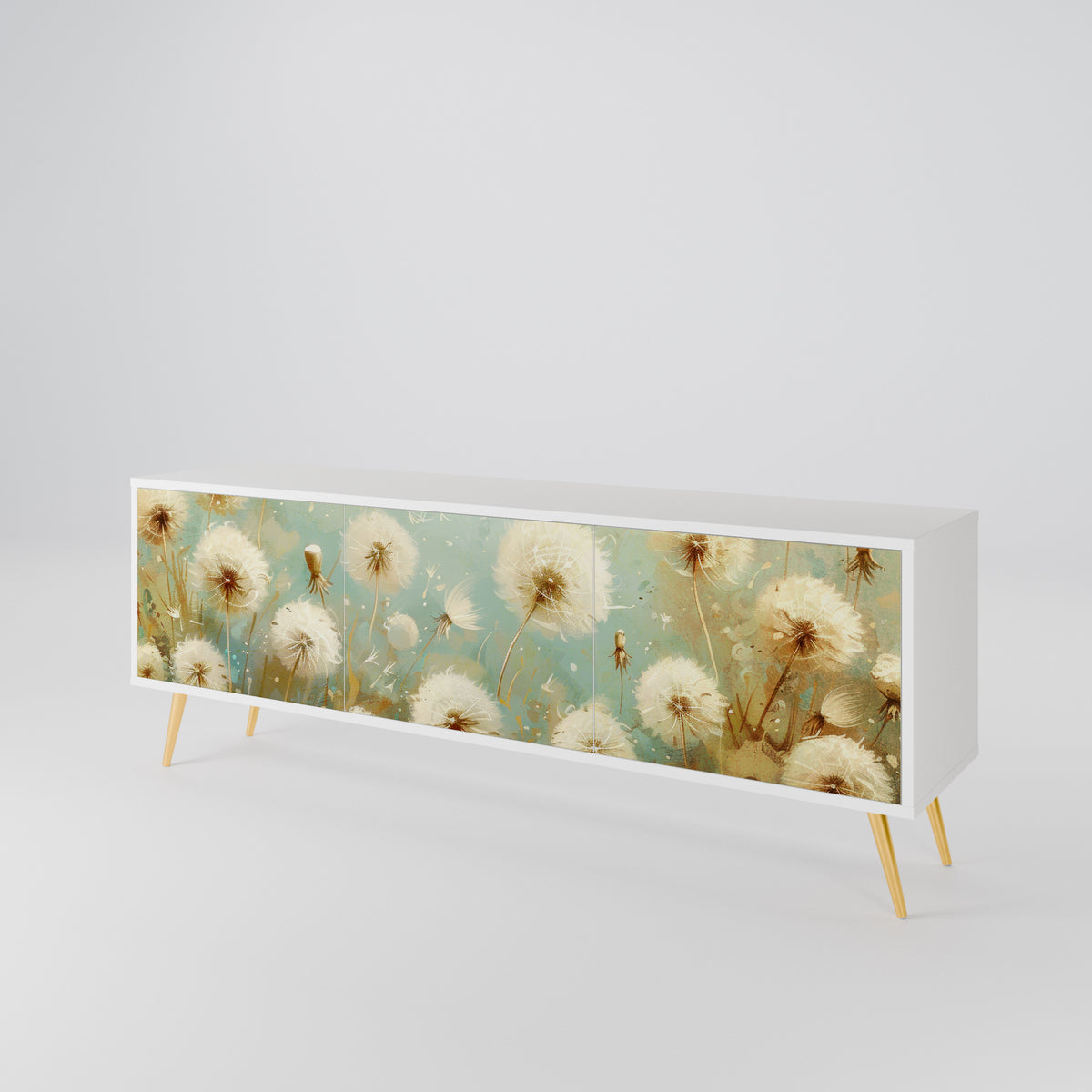 DREAMY MEADOW Mueble de TV de 3 Puertas