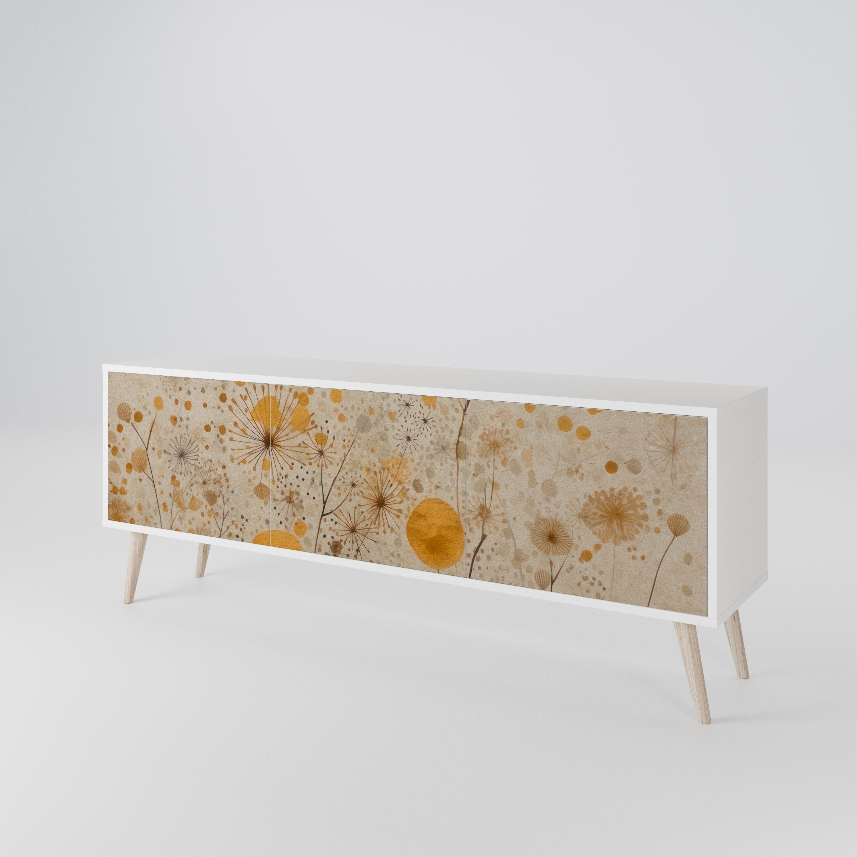 MORNING GLADE Mueble de TV de 3 Puertas