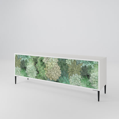 SUCCULENT CLUSTER Mueble de TV de 3 Puertas