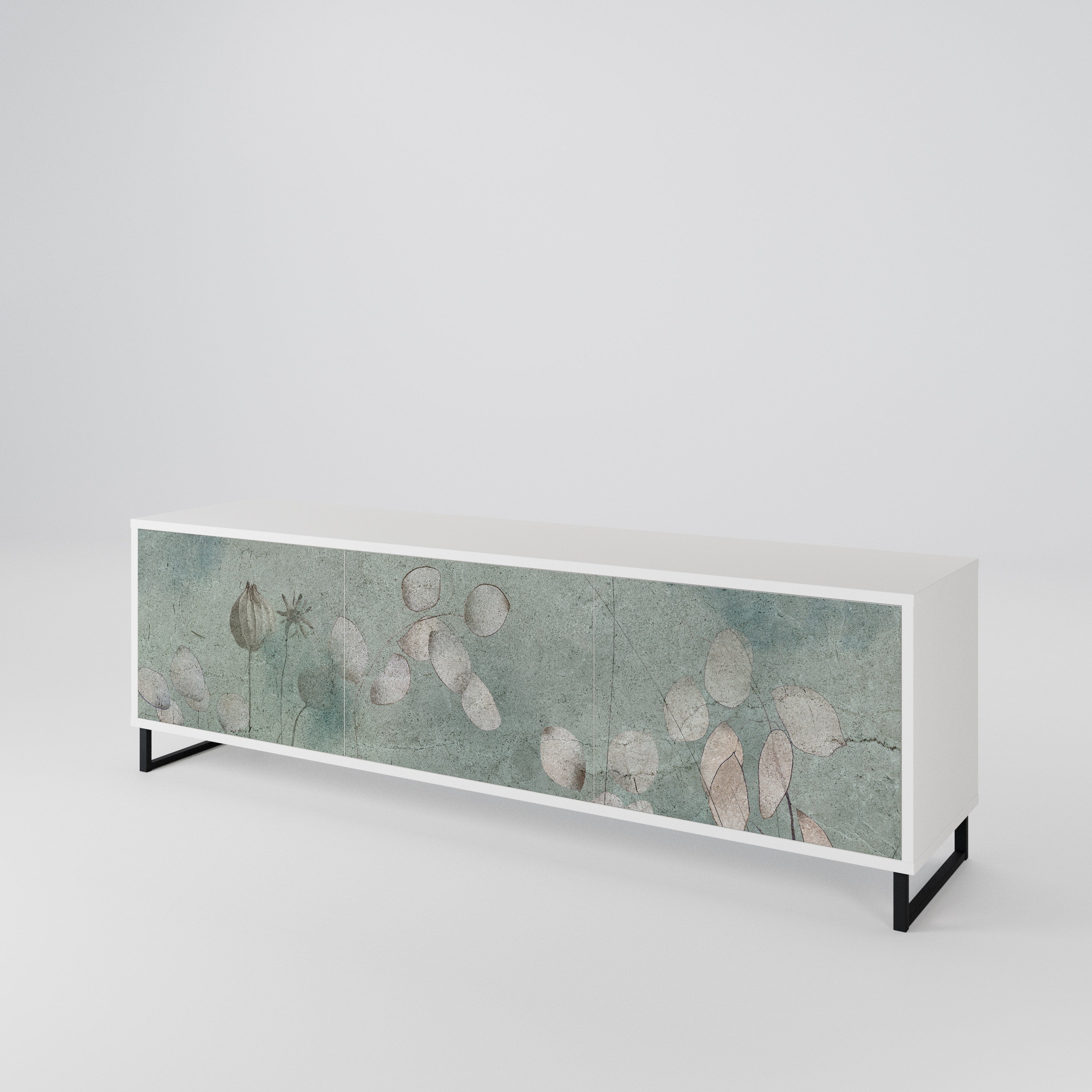 NIGHT LADY Mueble de TV de 3 Puertas