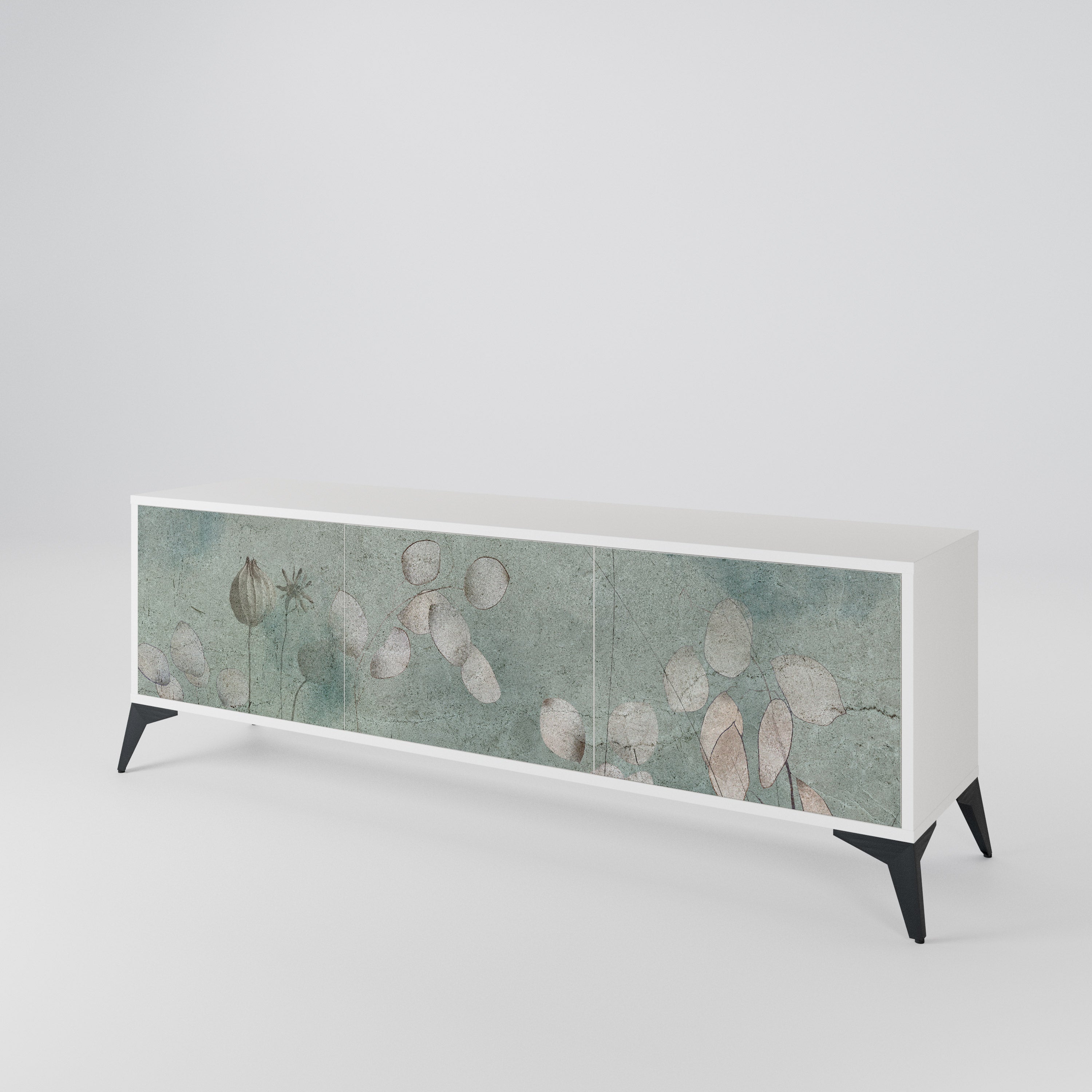 NIGHT LADY Mueble de TV de 3 Puertas