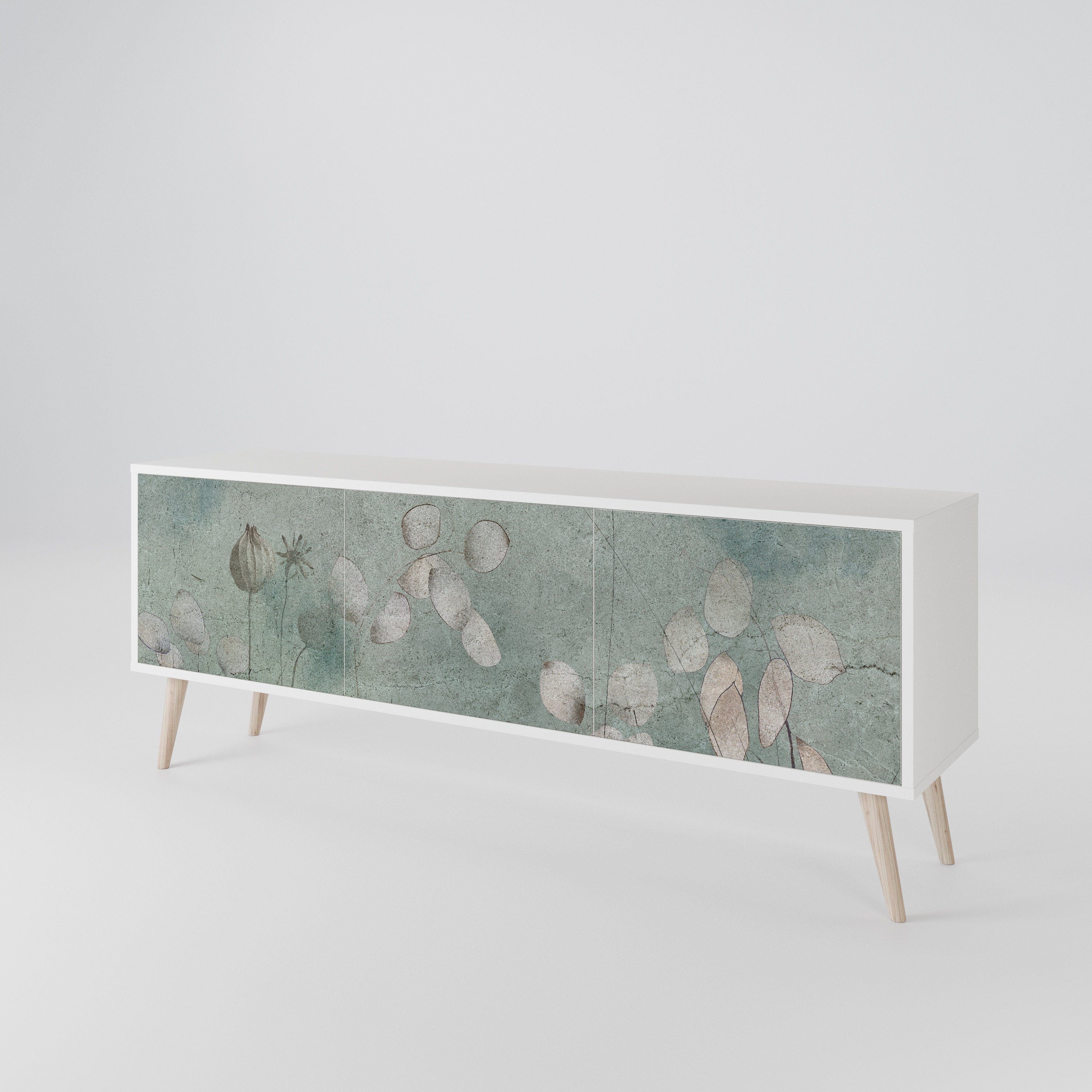 NIGHT LADY Mueble de TV de 3 Puertas