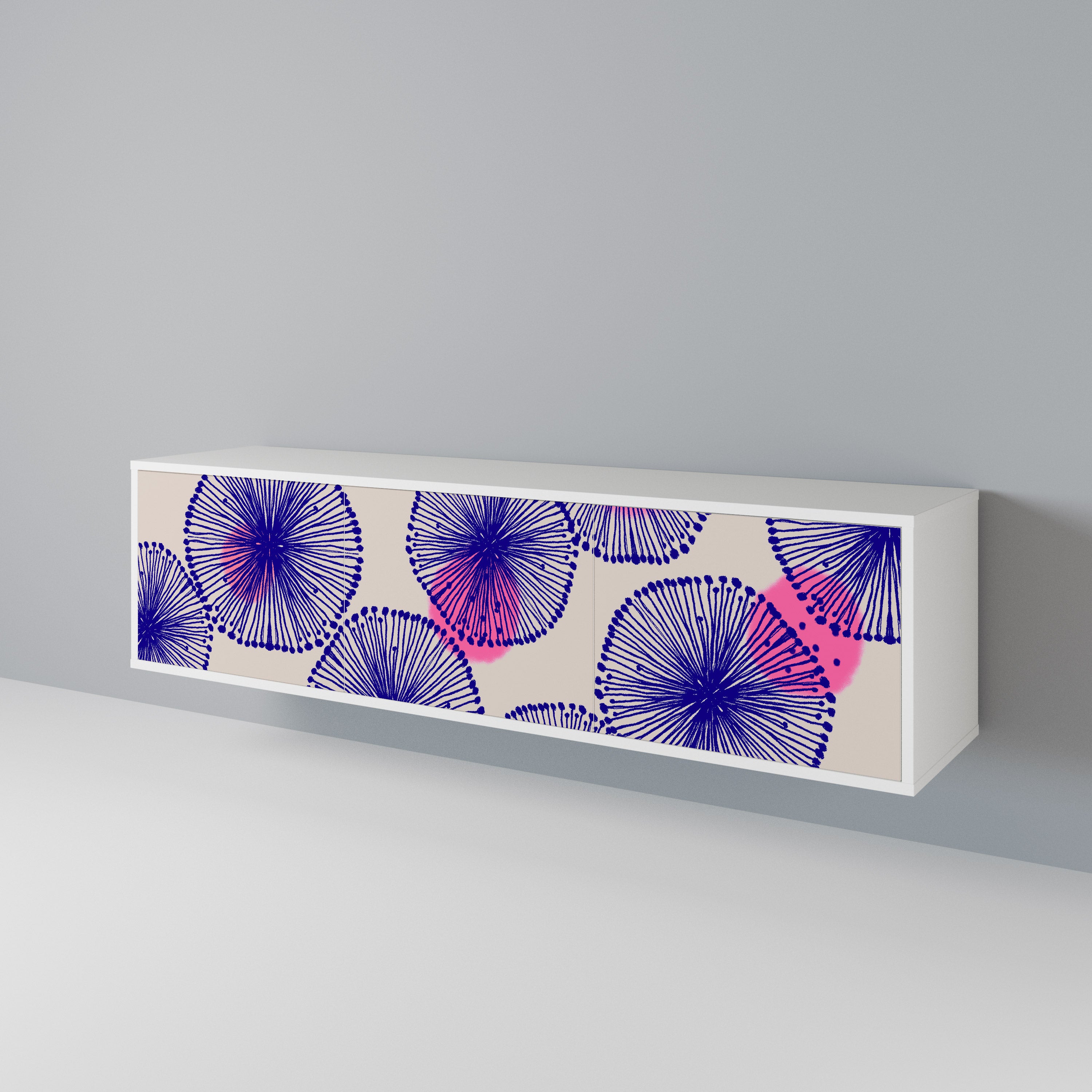MAGIC NATURE Mueble de TV de 3 Puertas