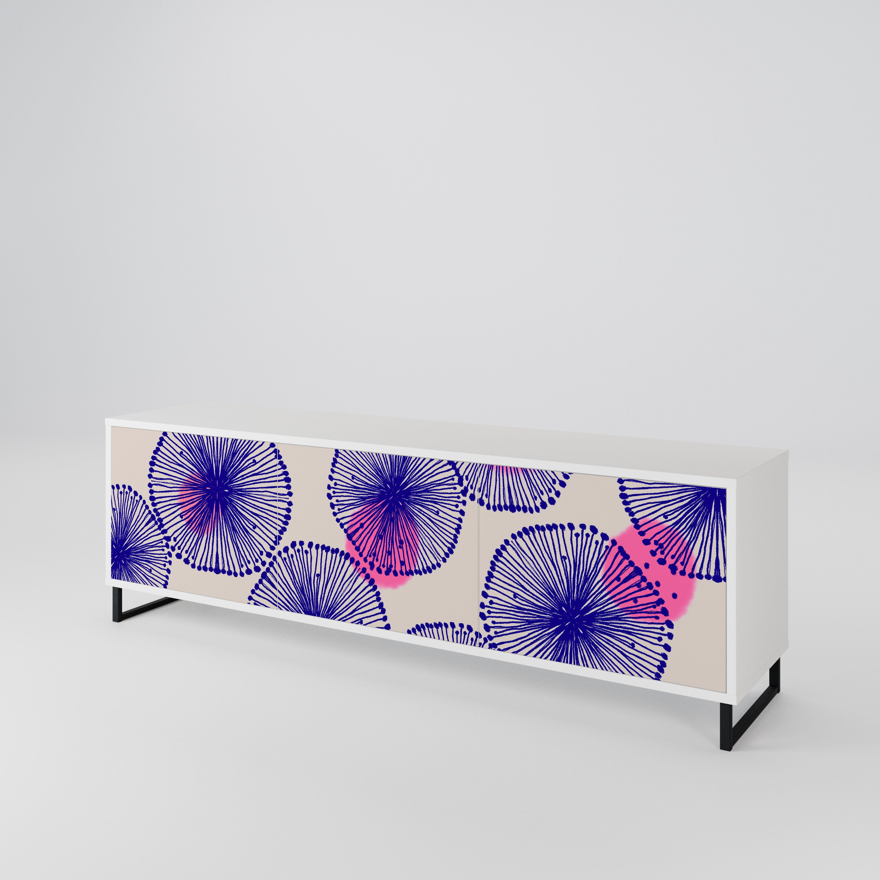 MAGIC NATURE Mueble de TV de 3 Puertas