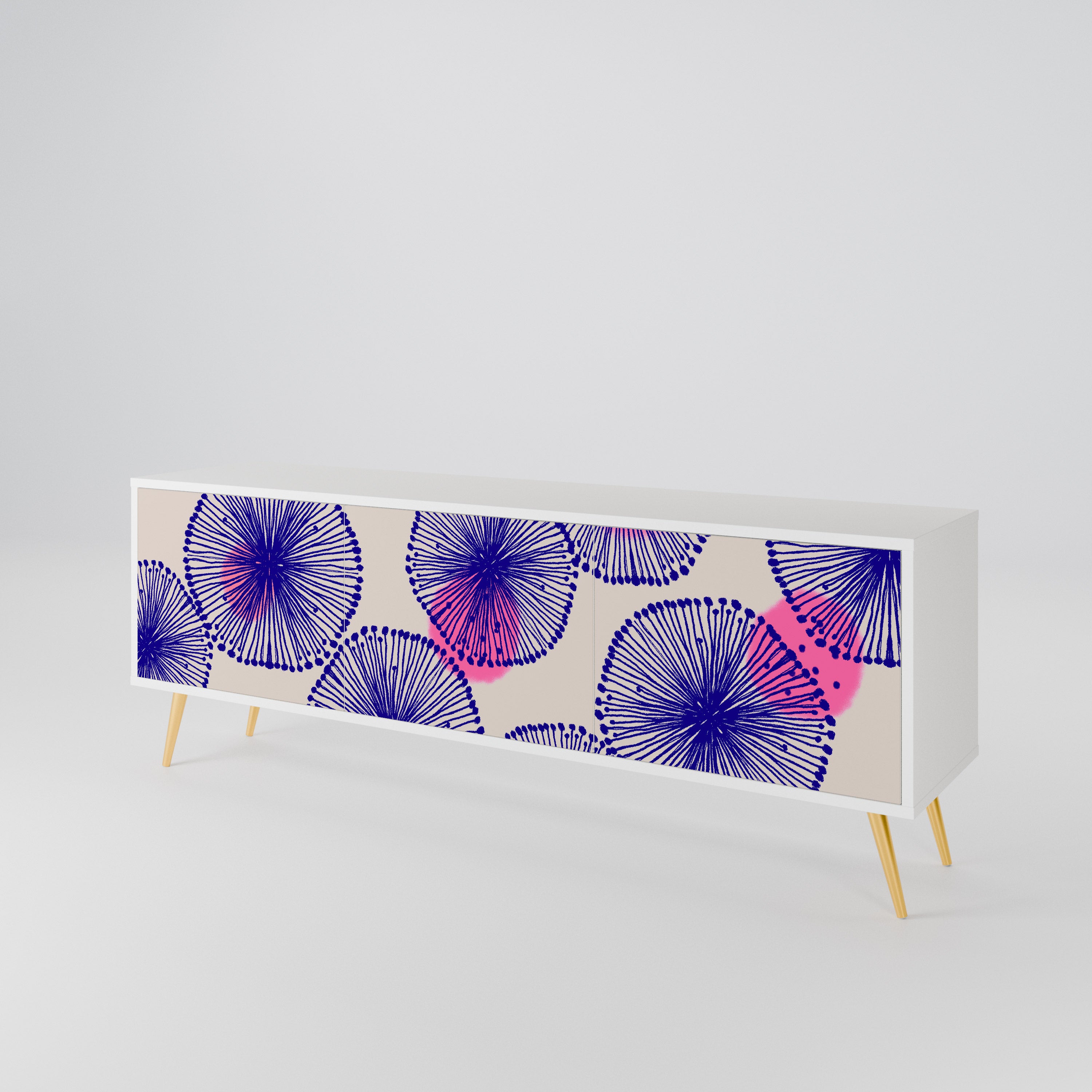 MAGIC NATURE Mueble de TV de 3 Puertas