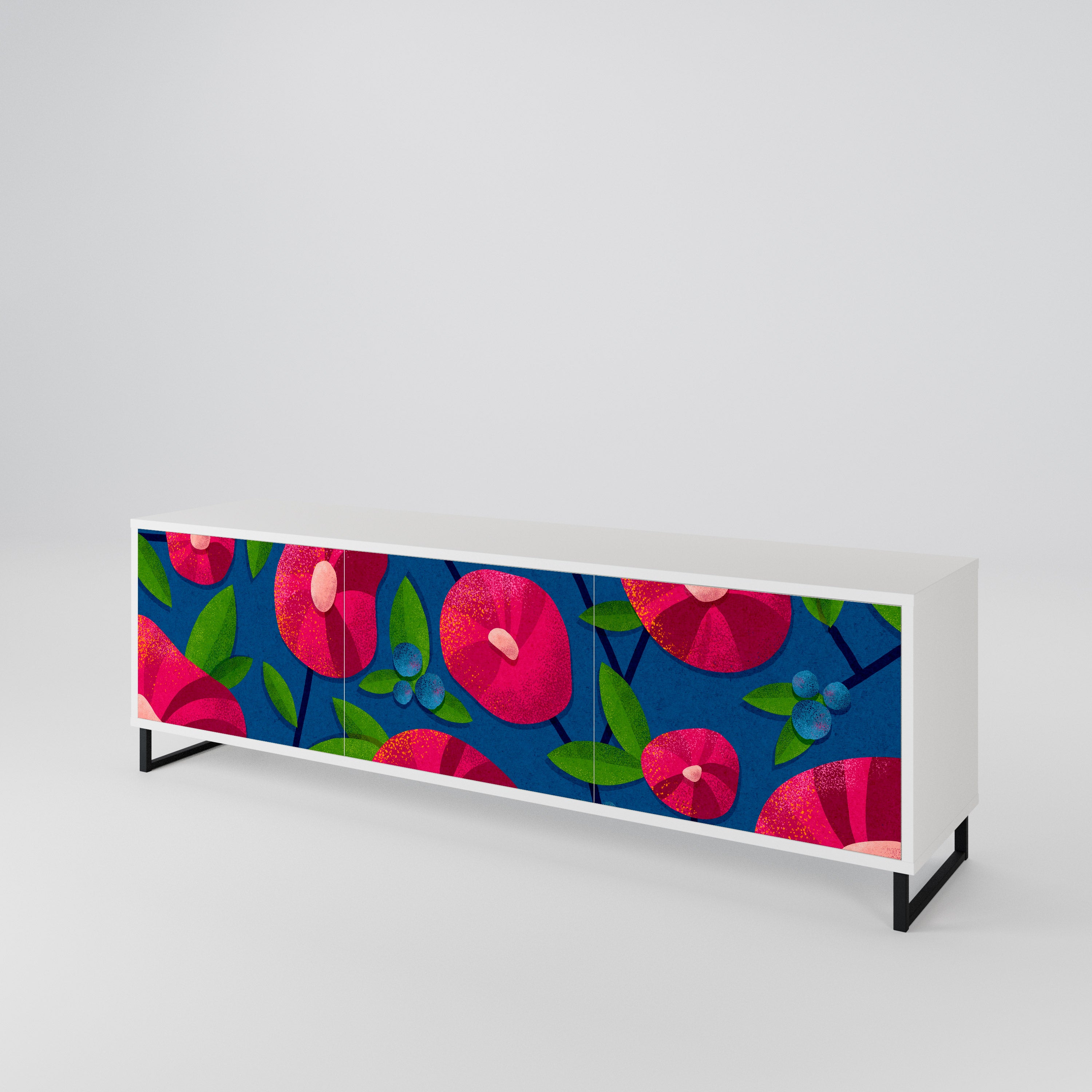 SPRING THOUGHTS Mueble de TV de 3 Puertas
