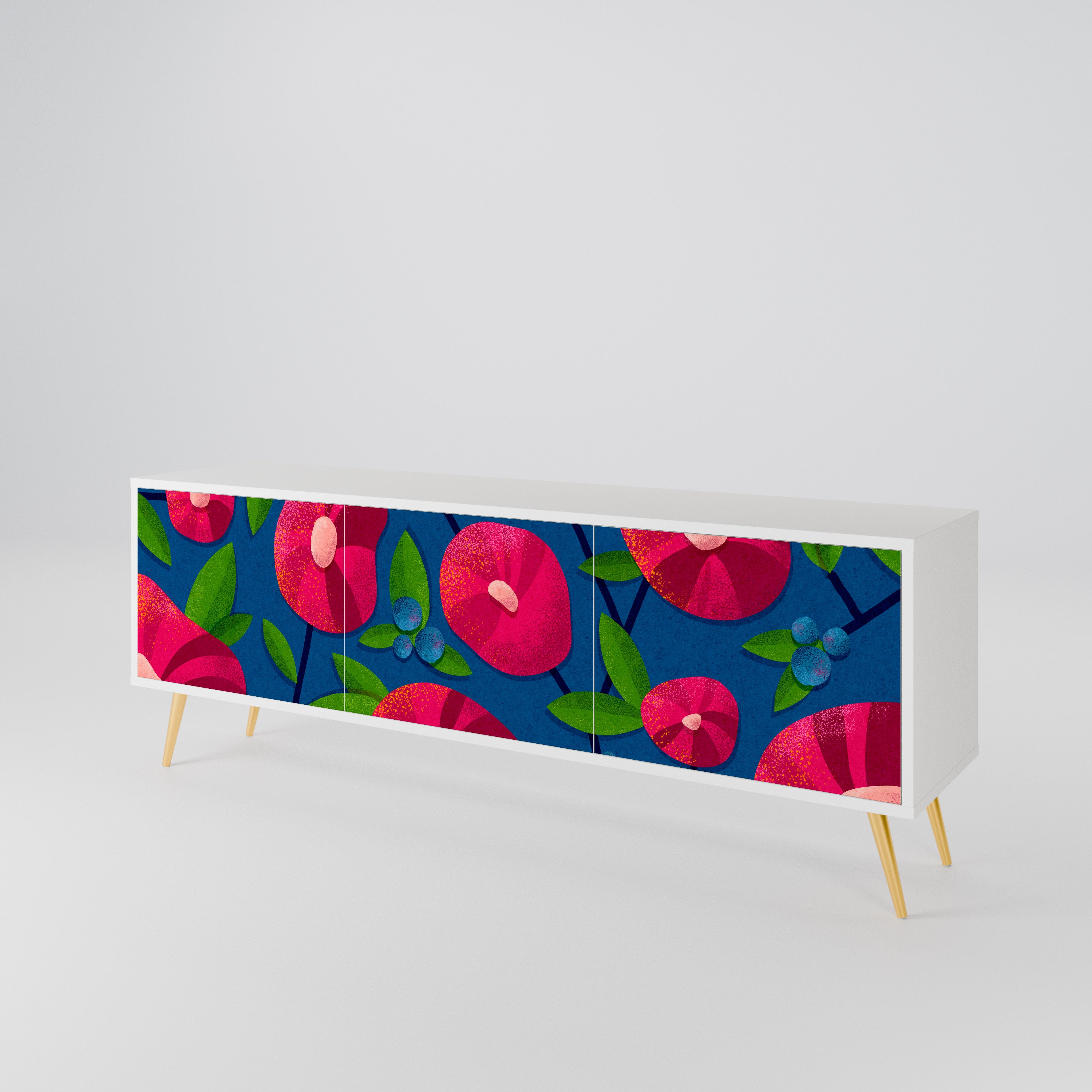 SPRING THOUGHTS Mueble de TV de 3 Puertas