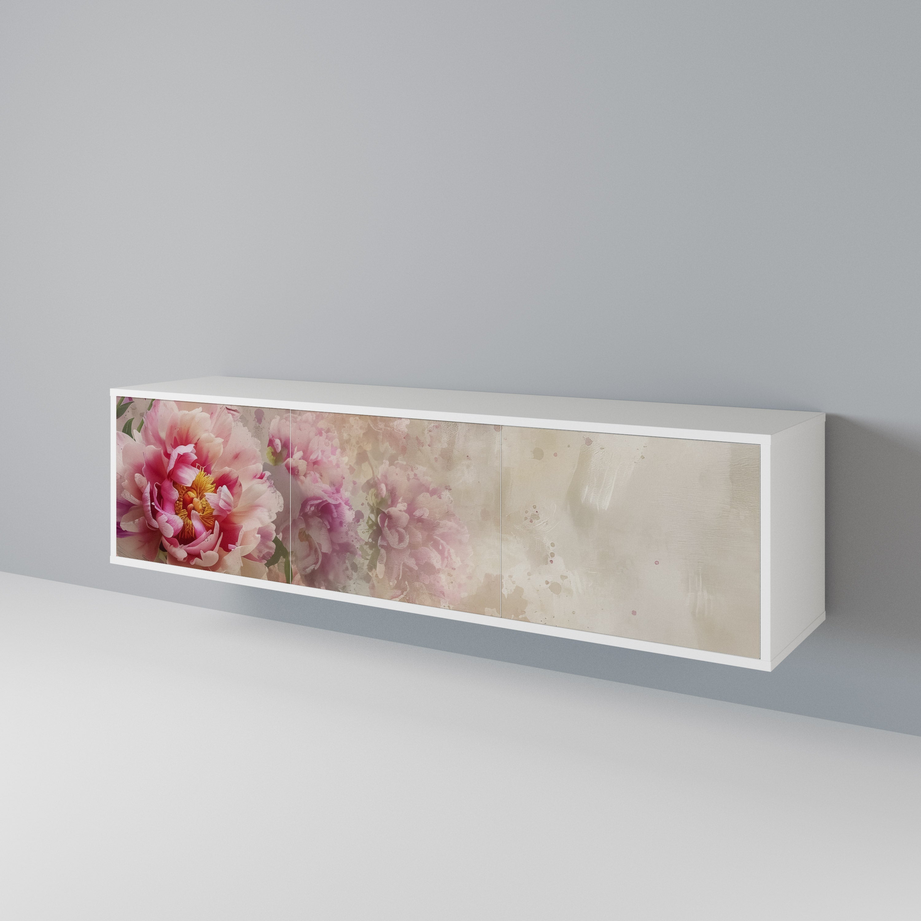 PEONY WHISPER Mueble de TV de 3 Puertas