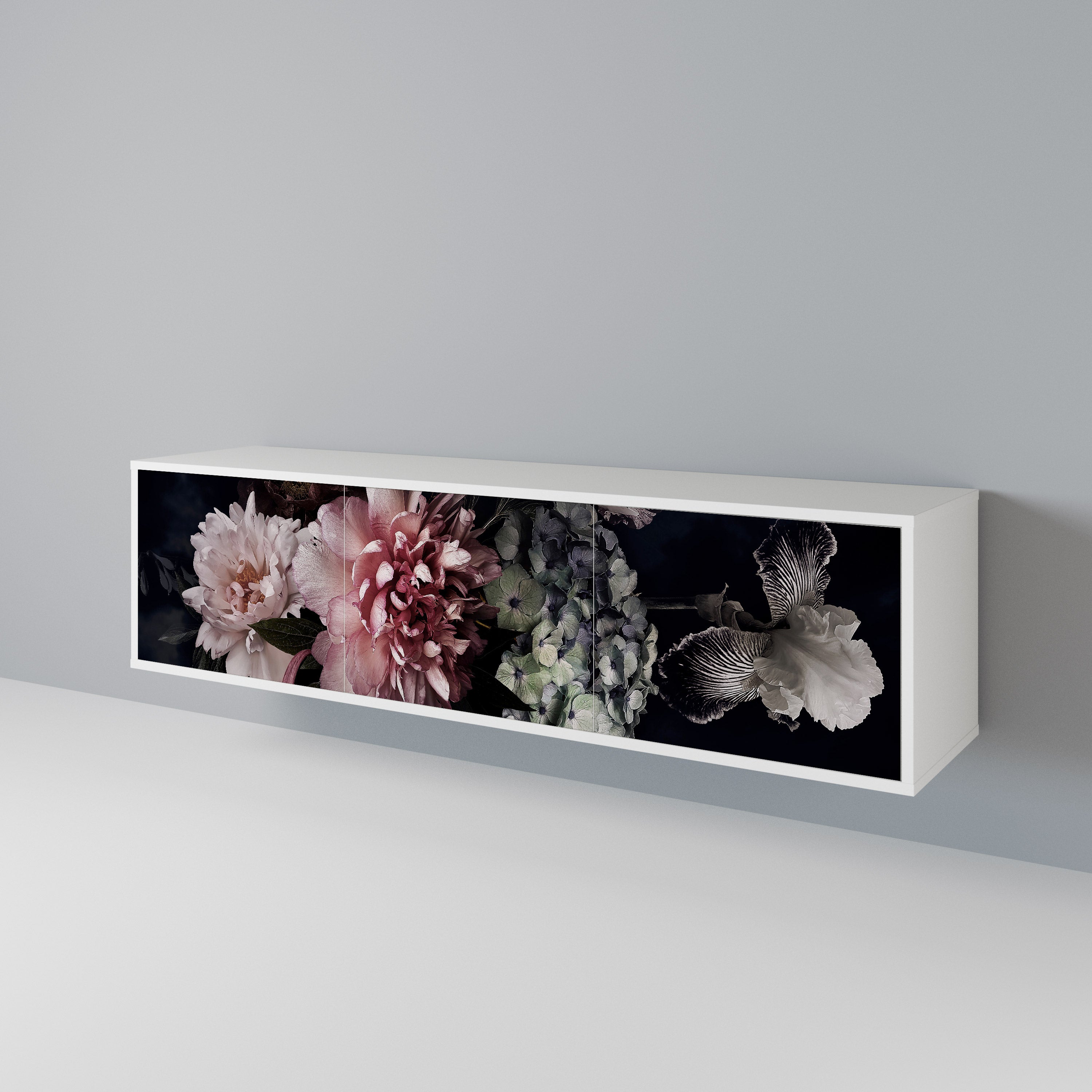 PURE BLOSSOM Mueble de TV de 3 Puertas