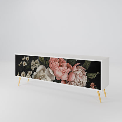 LUSH ELEGANCE Mueble de TV de 3 Puertas