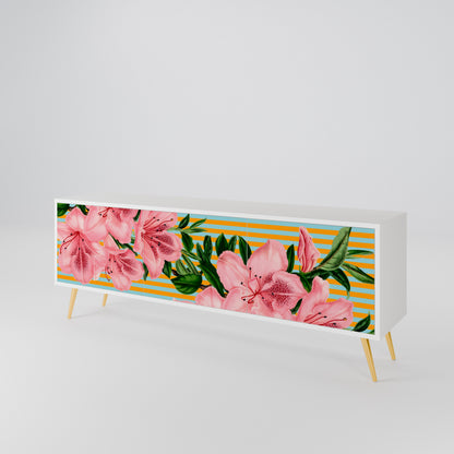 FRAGILE BEAUTY Mueble de TV de 3 Puertas